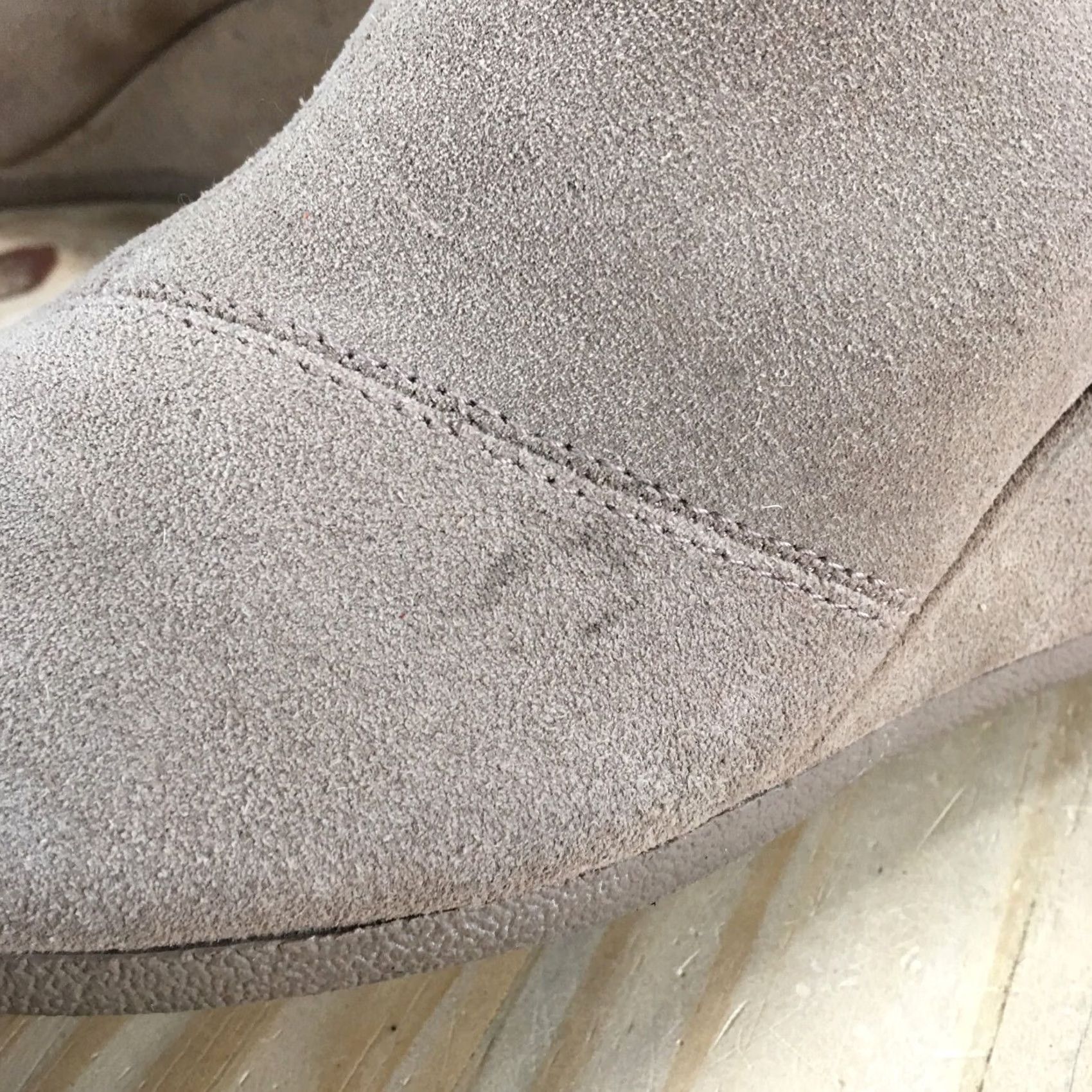 Toms TOMS Boots Womens 8 Black Kayley Wedge Chelsea Brown Suede Ankle Booties Casual - Boots - Women - Brown - Suede - Wedge - Chelsea - Casual Size US 8 / IT 38 - 5 Thumbnail