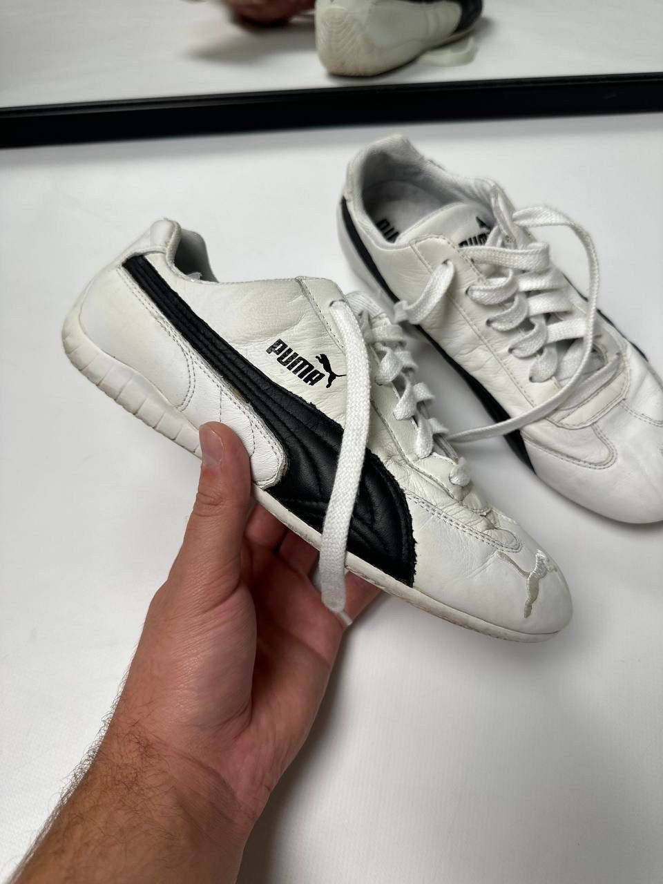 Puma 00s Vintage Puma Leather Speed Cat shoes Japanese Size US 6 / IT 36 - 4 Thumbnail