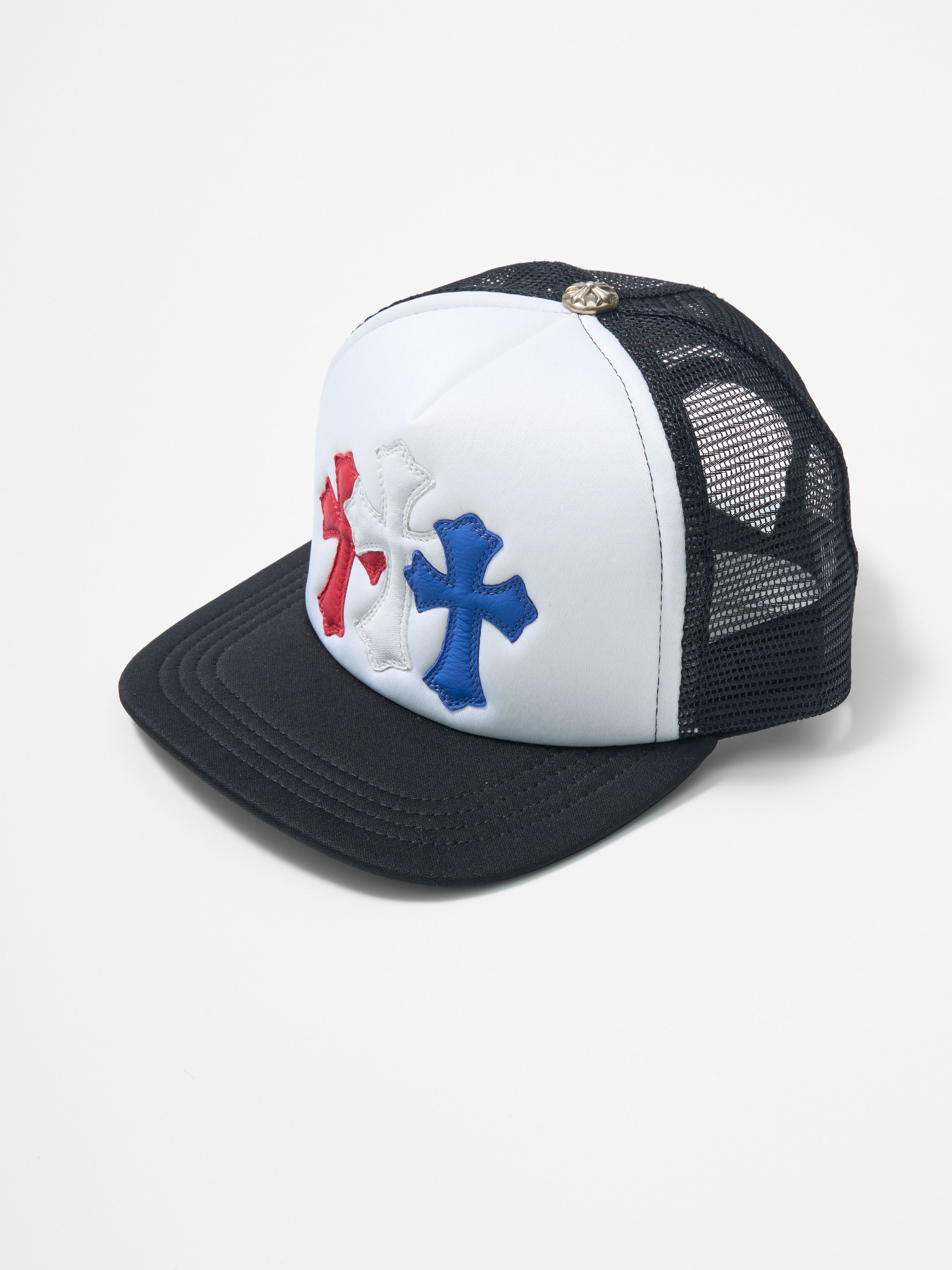 Chrome Hearts Chrome hearts hat trucker king taco red/white/blue Size ONE SIZE - 1 Thumbnail