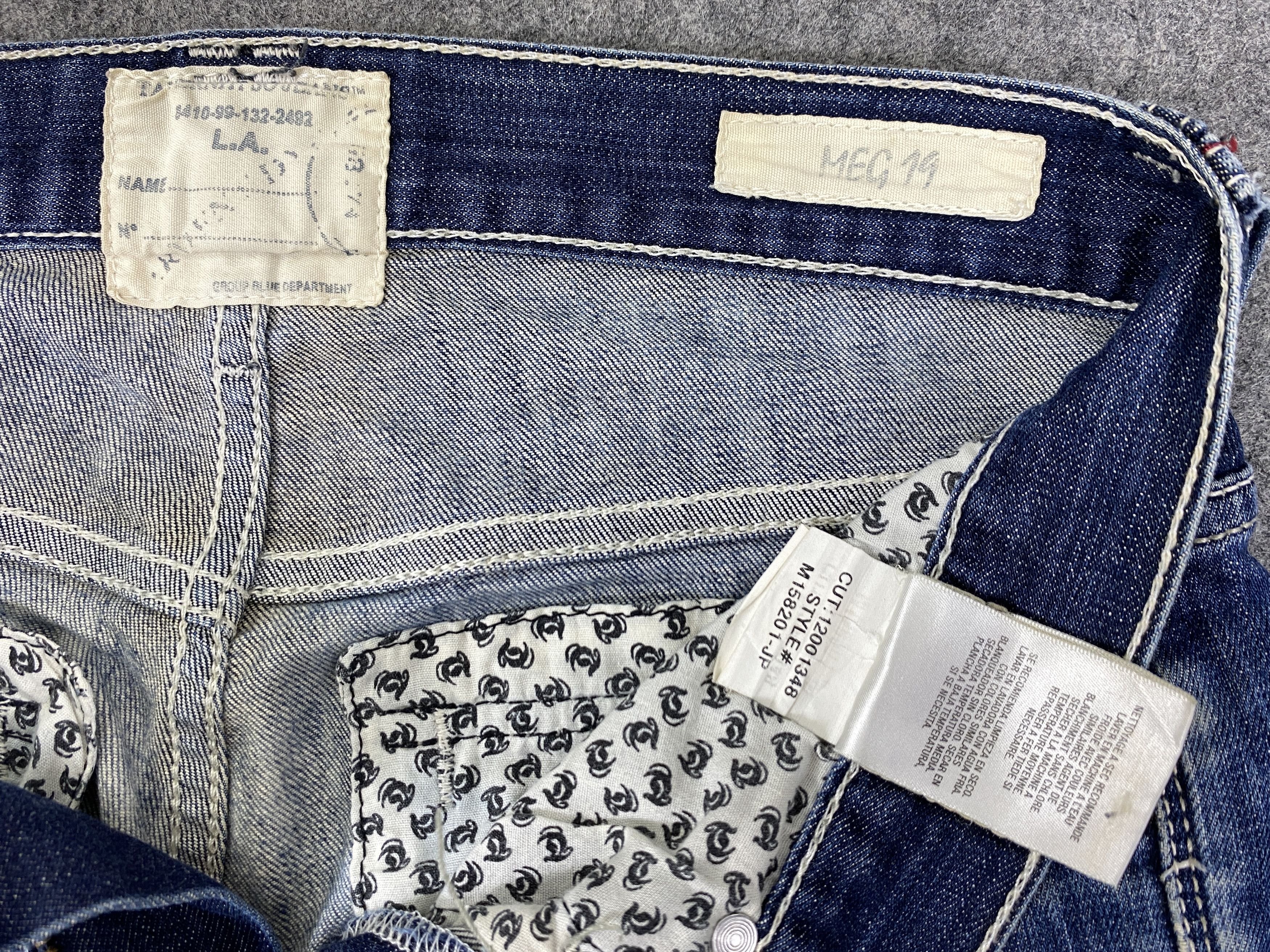 If Six Was Nine Vintage Jimmy Tavertini Flare Jeans 31x30 - JN3273 Size US 31 - 10 Thumbnail