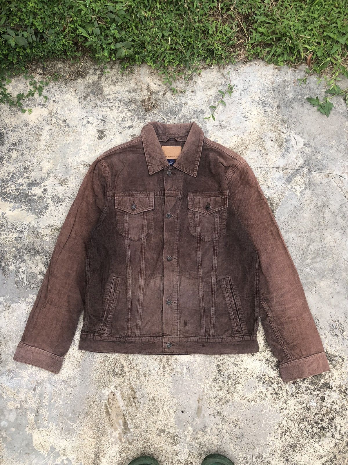 Japanese Brand Crazy Sunfaded Japanese Brands GAP Corduroy Jacket Size US L / EU 52-54 / 3 - 1 Thumbnail