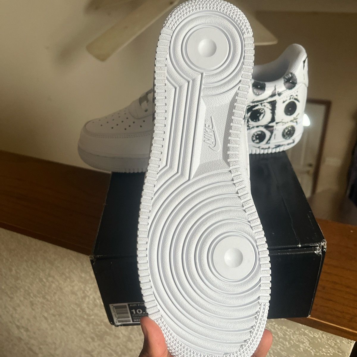 Comme des Garcons × Nike Nike Air Force x Comme des Garçons Size US 10.5 / EU 43-44 - 3 Thumbnail
