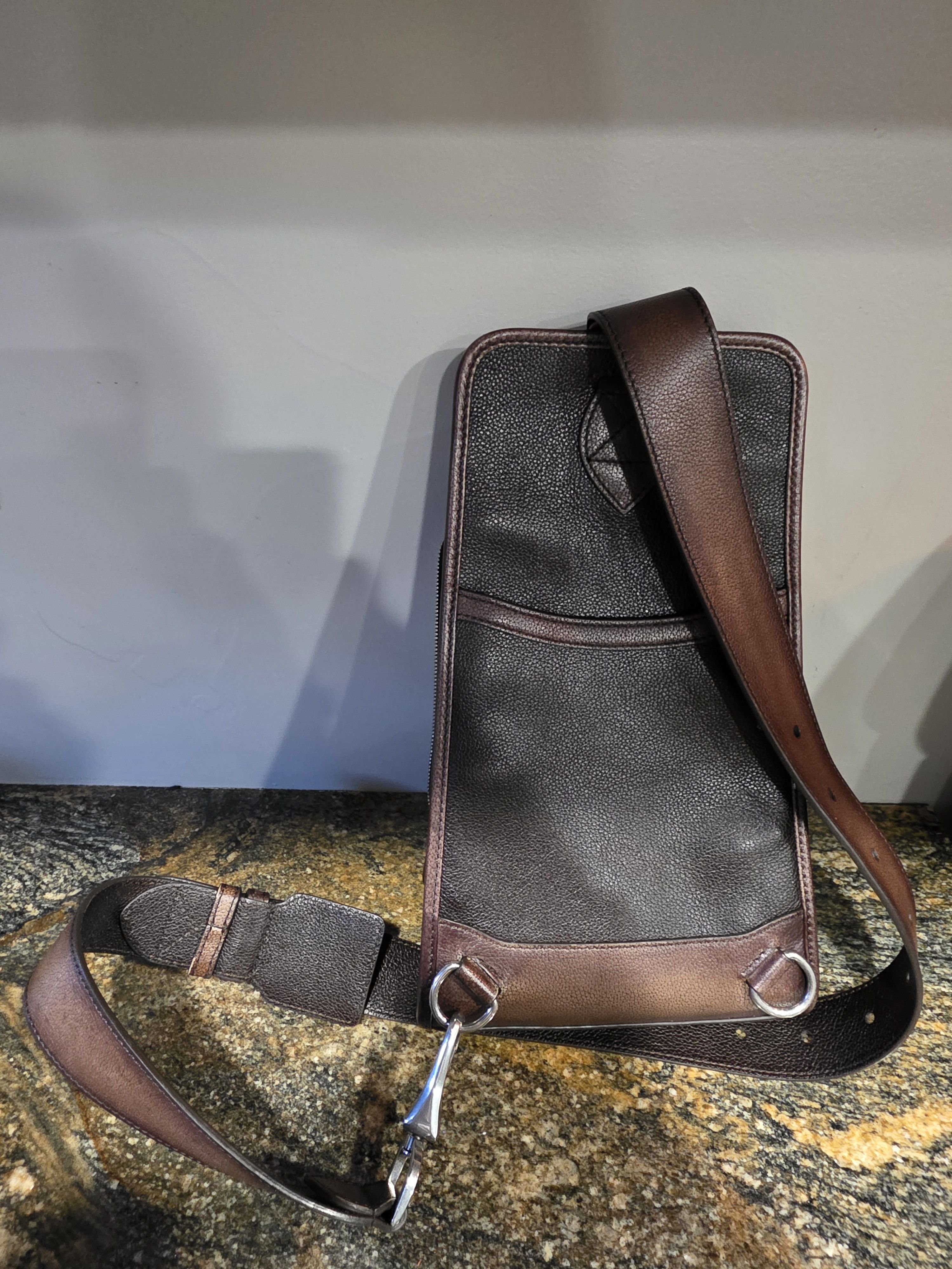 Berluti Berluti Paris Périple Venezia Leather Sling Bag Size ONE SIZE - 5 Thumbnail