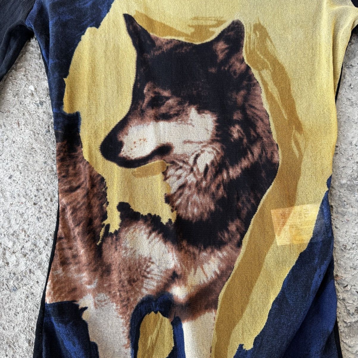 Jean Paul Gaultier Vintage Jean Paul Gaultier wolf mesh top Size US M / EU 48-50 / 2 - 5 Thumbnail