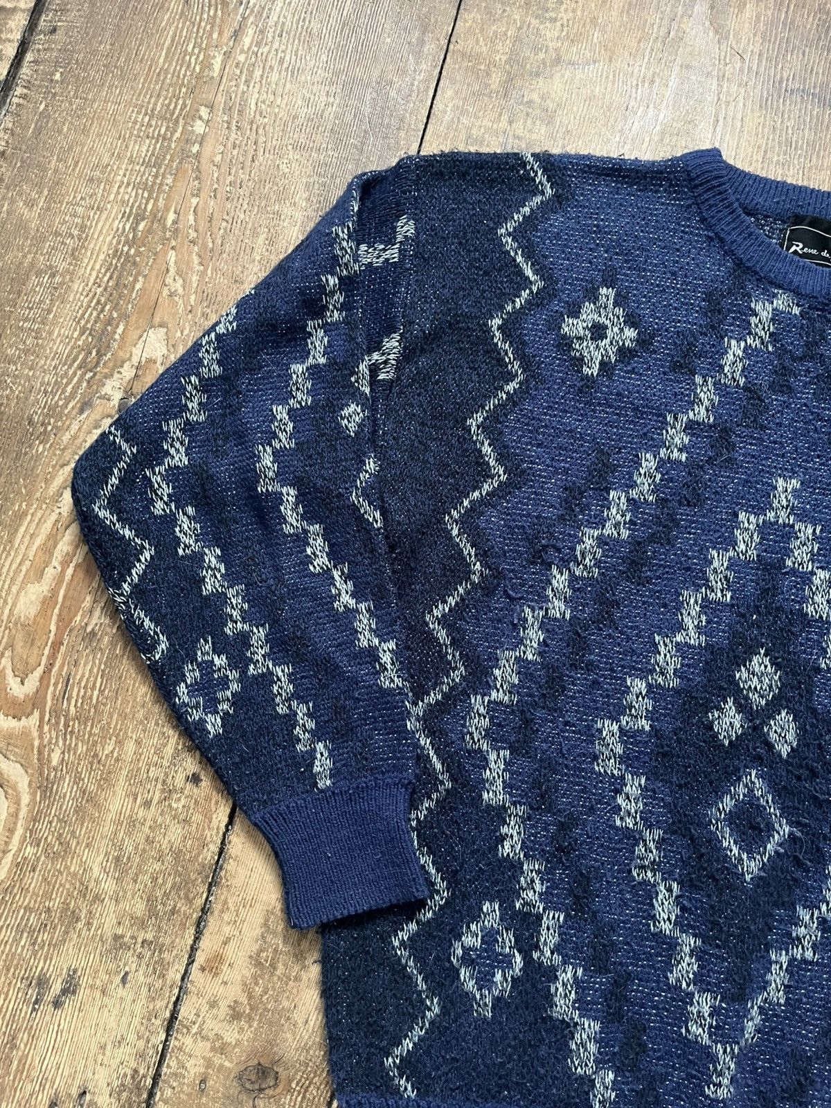 Other Vintage dark blue knit Size US L / EU 52-54 / 3 - 4 Thumbnail