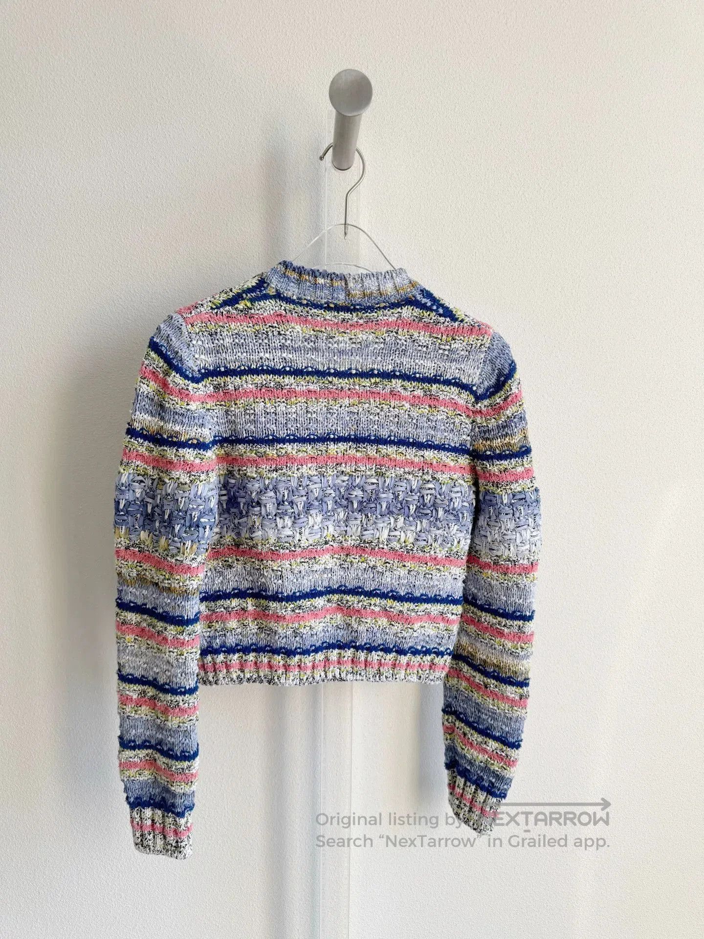 Chanel Chanel 21P Rainbow Stripe Knit Cardigan. Size XXS / US 00 / IT 34 - 4 Thumbnail