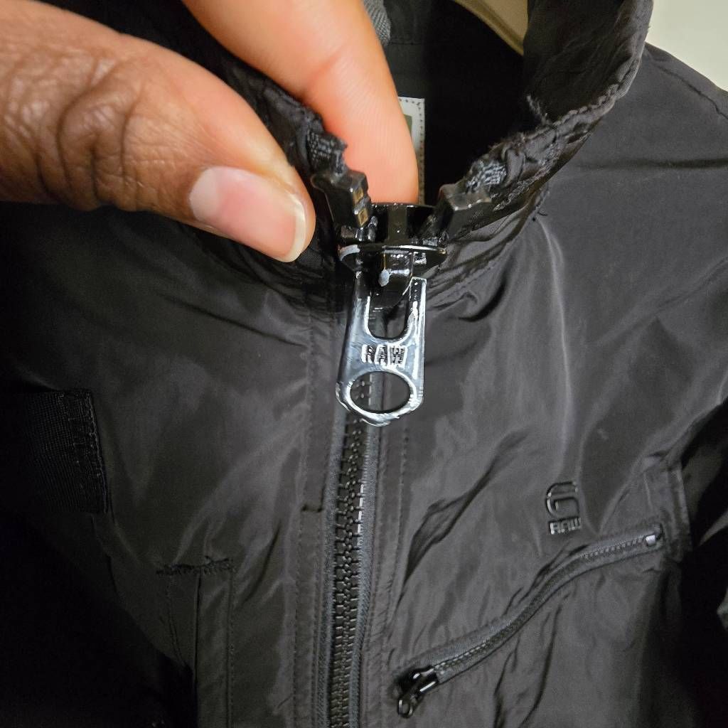 G-Star G-Star Raw Timor Biker Overshirt Jacket Women’s Small Black Size S / US 4 / IT 40 - 11 Thumbnail
