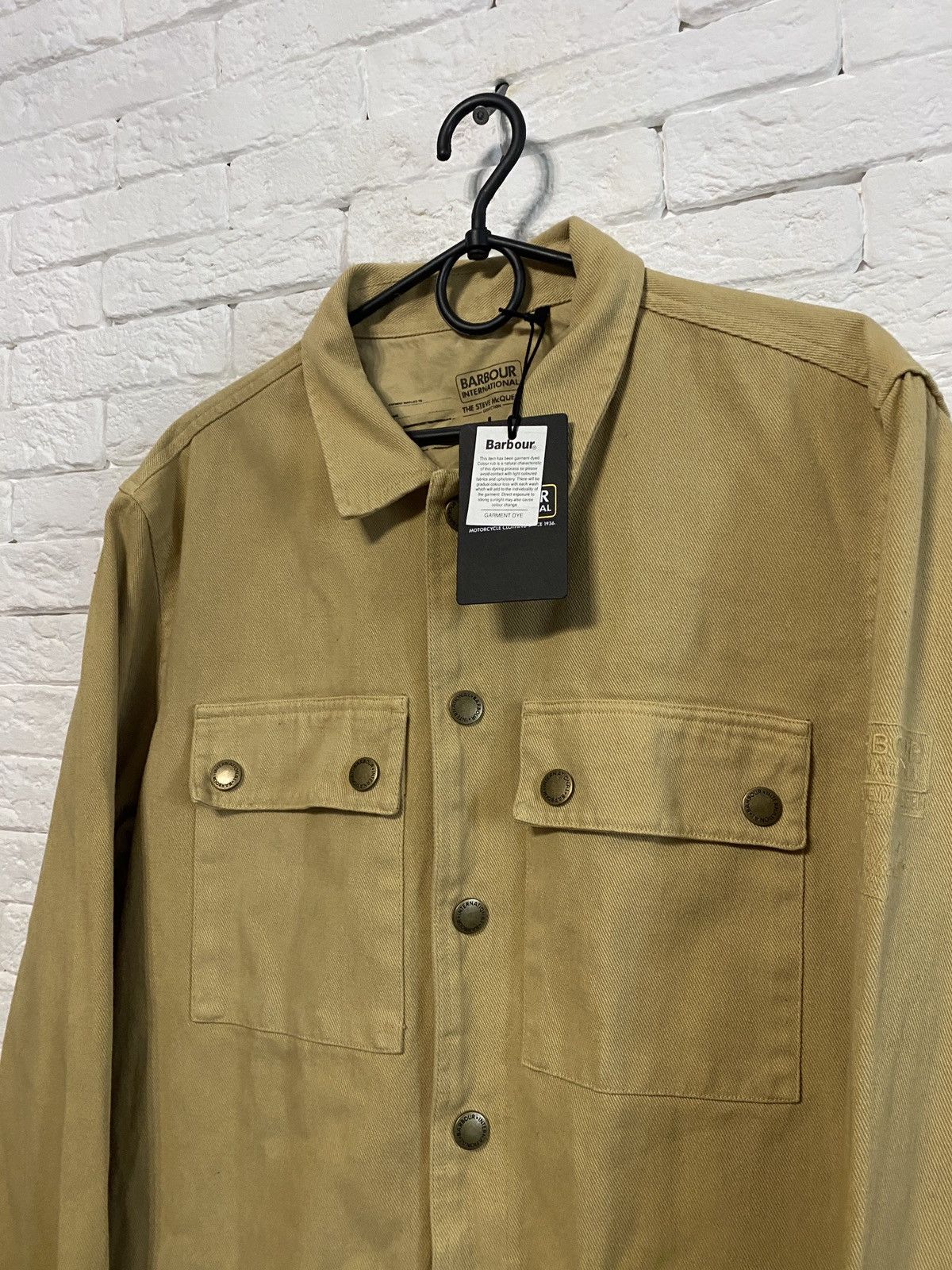Alexander McQueen × Barbour Overshirt Barbour x Steve McQueen New Size US L / EU 52-54 / 3 - 2 Thumbnail