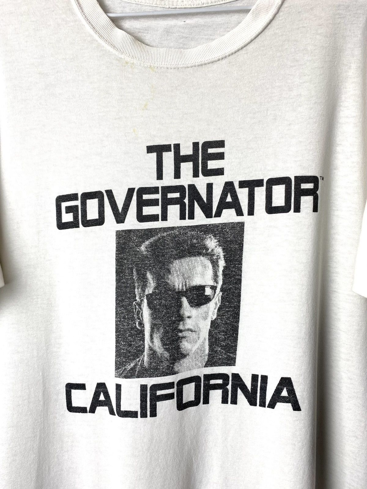 Vintage Vintage Schwarzenegger Terminator Movie Governator T Shirt Size US M / EU 48-50 / 2 - 2 Thumbnail