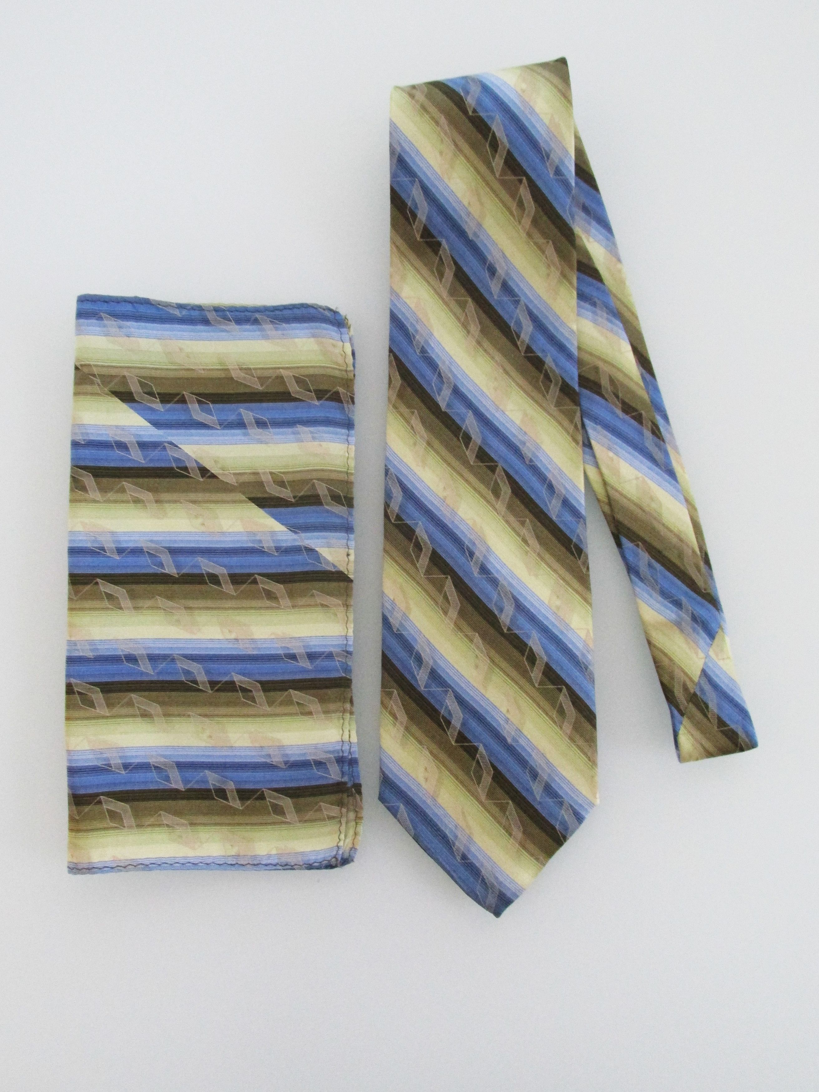 Other Gatsby Men's Silk Tie & Pocket Square Set Size ONE SIZE - 1 Thumbnail