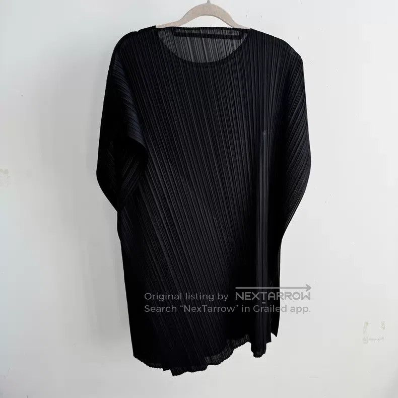 Issey Miyake Issey Miyake Black Long Sleeve Size XXL / US 16-18 / IT 52-54 - 2 Thumbnail
