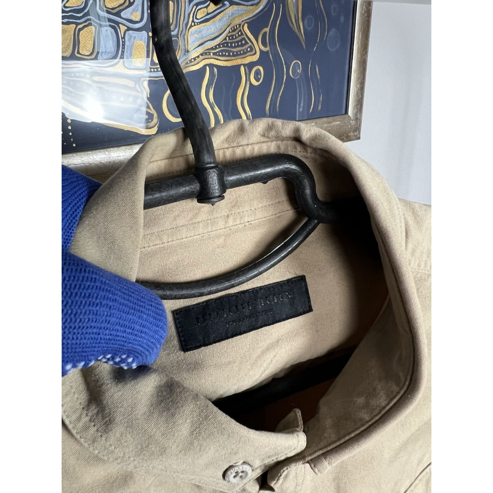 Burberry Prorsum RARE! Burberry Prorsum Men`s Beige Overshirt Jacket Size S Size US S / EU 44-46 / 1 - 11 Thumbnail