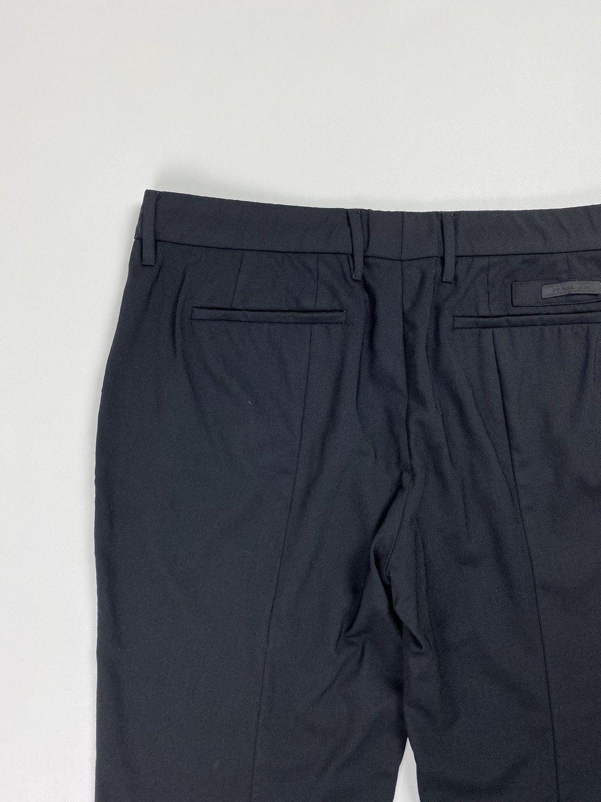 Prada × Vintage Prada Milano ladies wool dress pants trousers size 46 Size 32" / US 10 / IT 46 - 22 Thumbnail