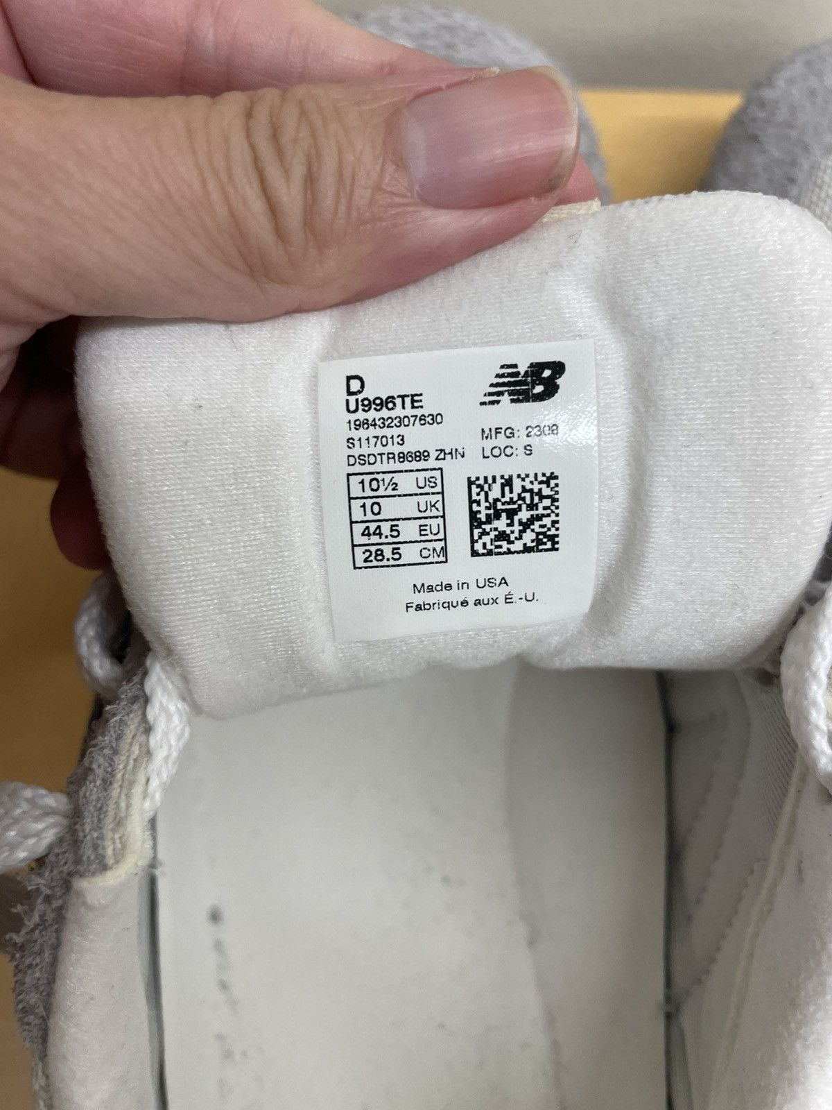 New Balance New Balance 996 ‘Miusa Grey Day sneakers Size US 10.5 / EU 43-44 - 6 Thumbnail