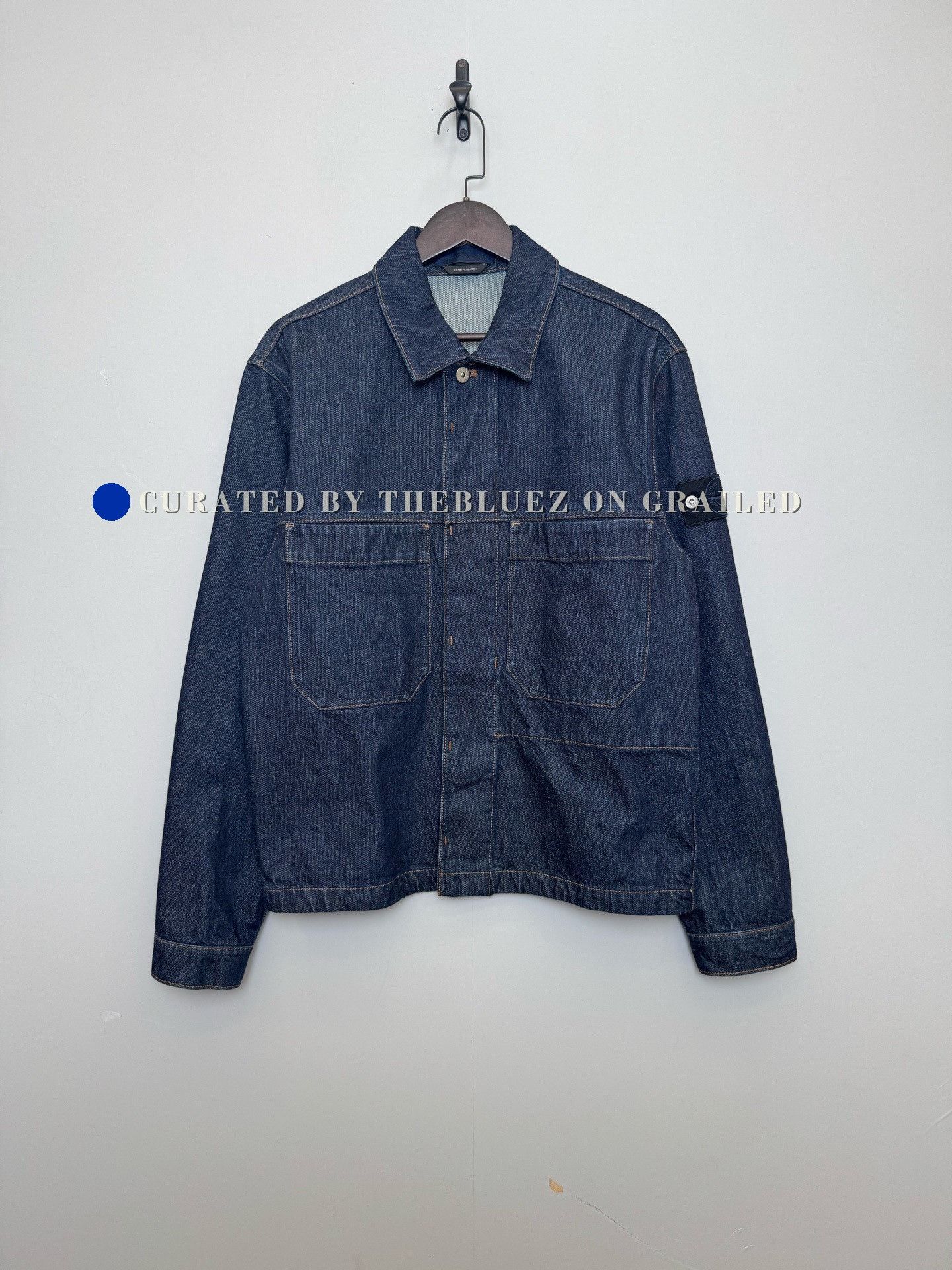 Stone Island CARPENTER DENIM JACKET SS1987 - LARGE | Grailed