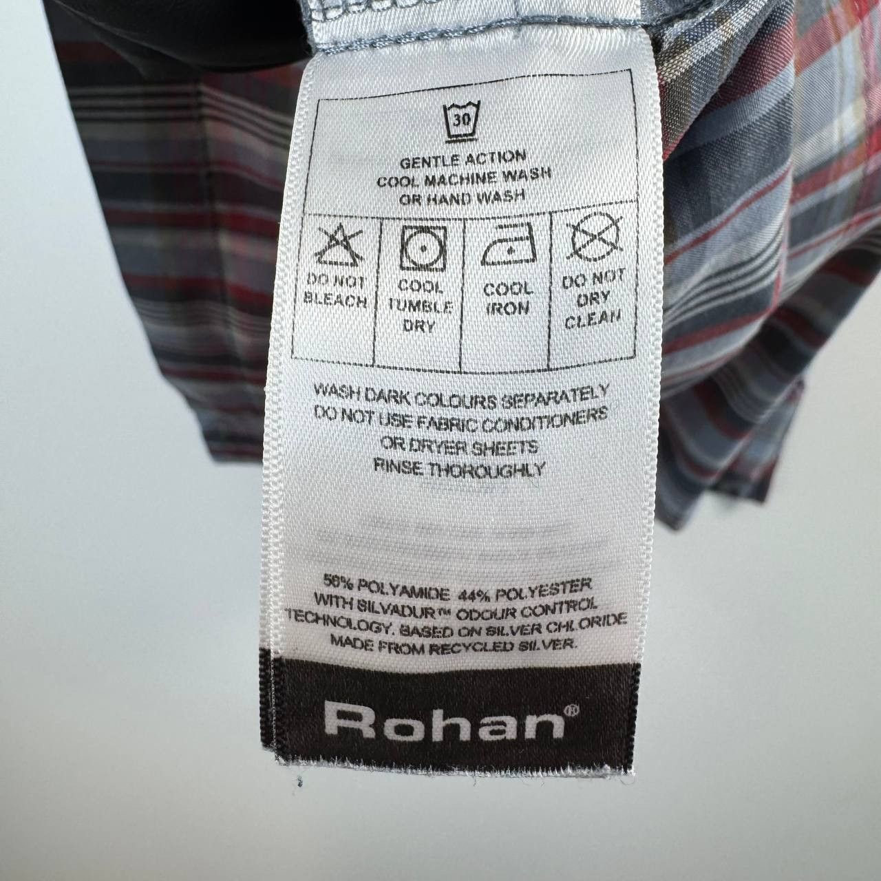 Other Rohan Plaid Outdoor Short Sleeve Shirt Size L Size US L / EU 52-54 / 3 - 8 Thumbnail