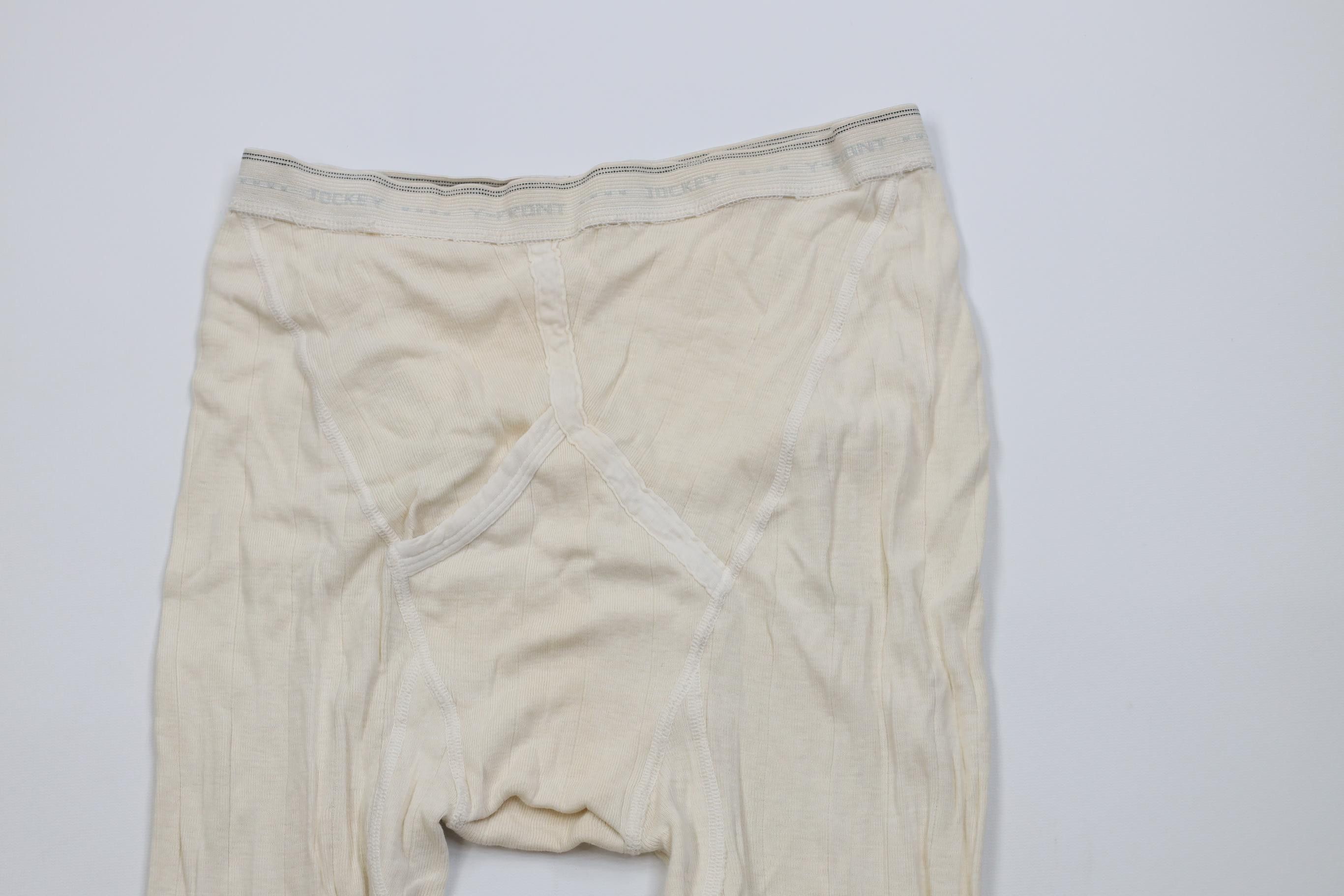 Jockey Vintage 40s Jockey Coopers Y Front Thermal Knit Pants USA Size US 34 / EU 50 - 2 Thumbnail