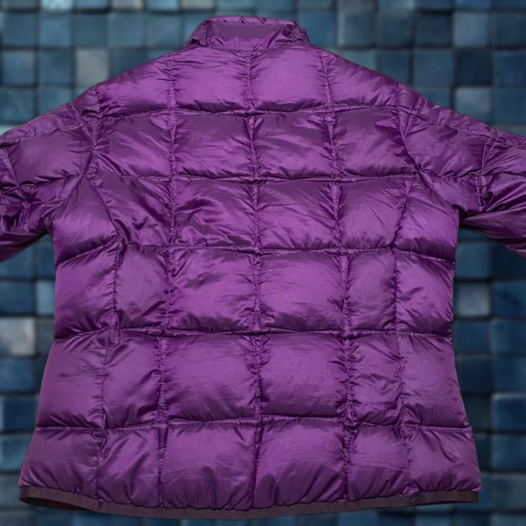 Eddie Bauer Eddie Bauer Womens PM Petite Jacket Purple Full Zip Down Puffer Quilted Ascent Size M / US 6-8 / IT 42-44 - 1 Thumbnail