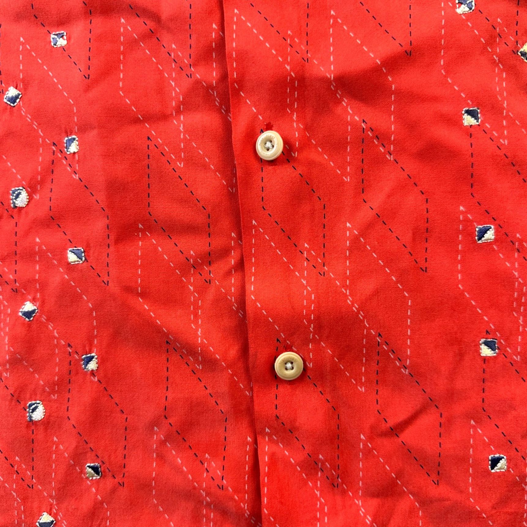 Nat Nast VINTAGE Nat Nast Shirt Mens XL Orange Camp Casual Bowling Silk Size US XL / EU 56 / 4 - 3 Thumbnail