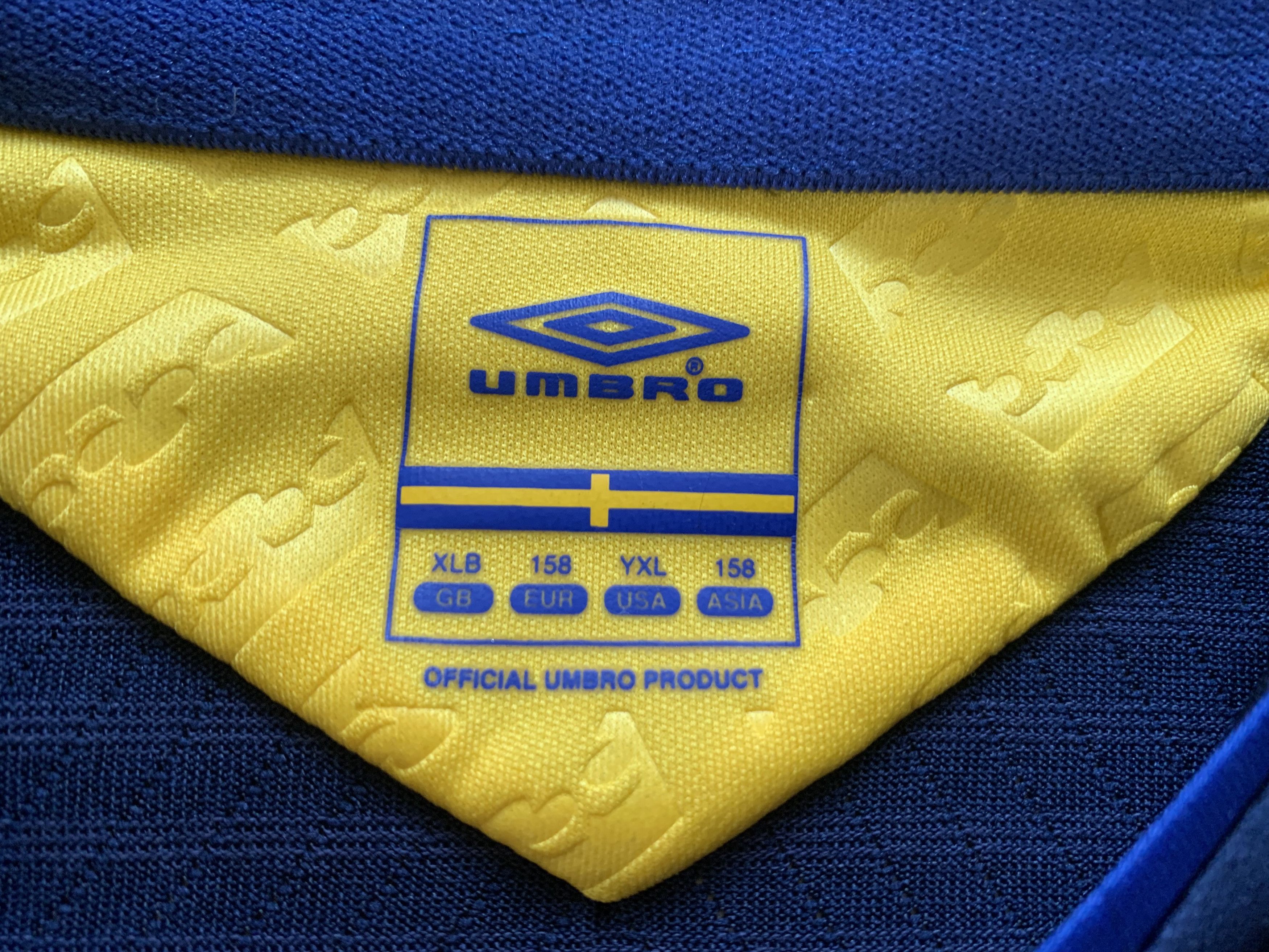 Umbro Umbro Sweden National Team Football Shirt 2008-2009 Size US S / EU 44-46 / 1 - 6 Thumbnail