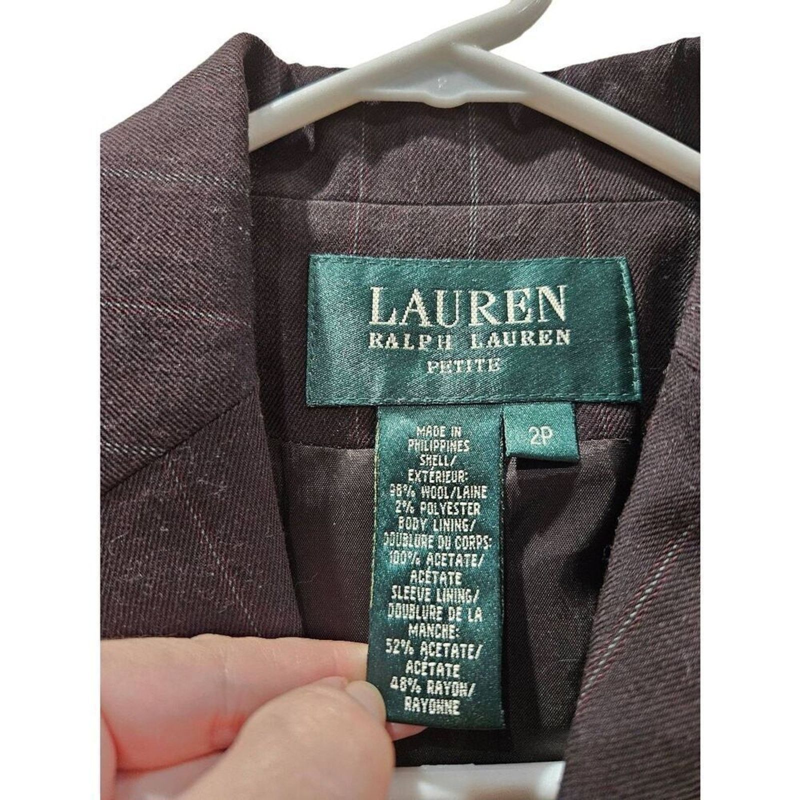 Ralph Lauren Ralph Lauren Blazer 2P green tag Size XS / US 0-2 / IT 36-38 - 4 Thumbnail