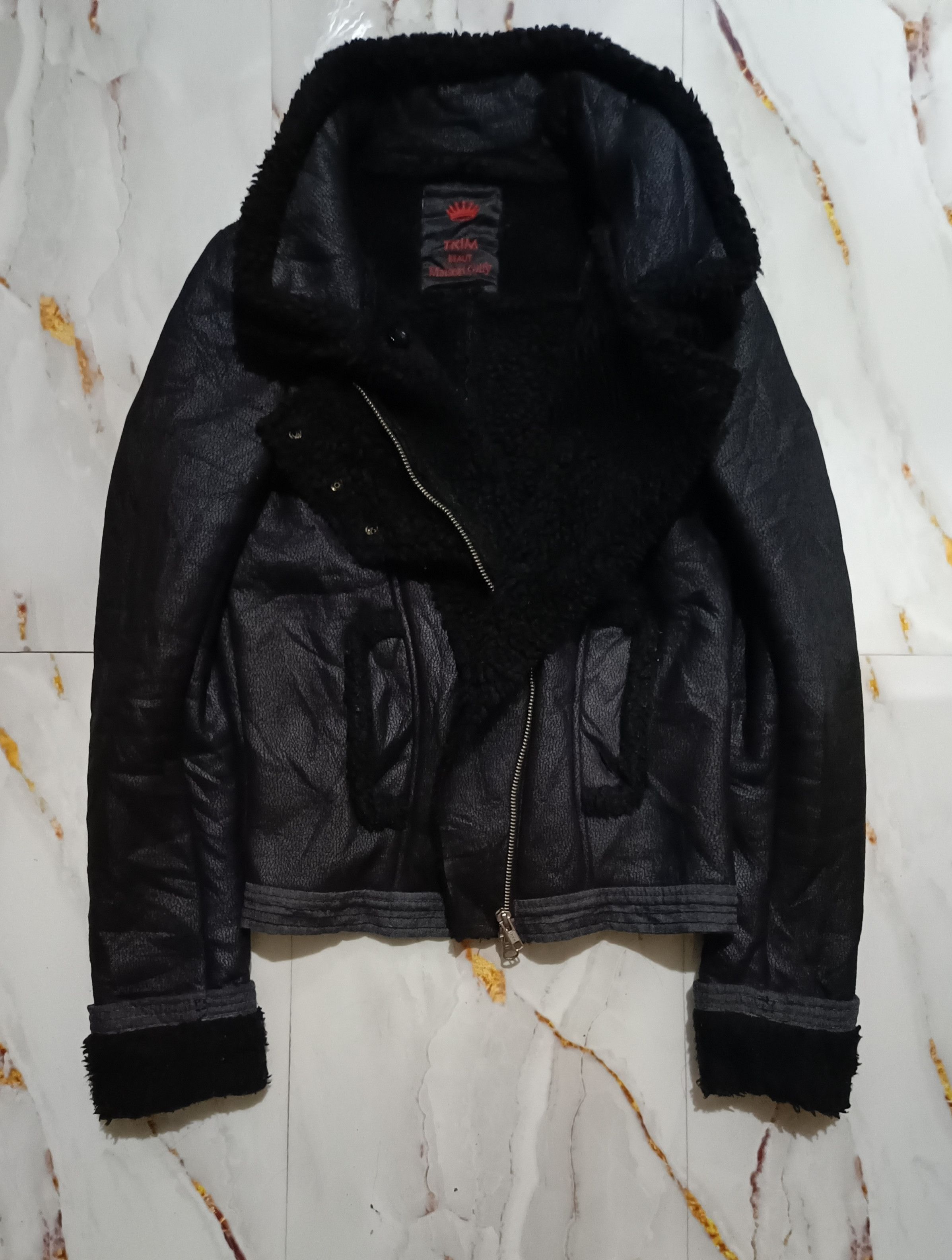 Ekam Maison Gulfi Asymmetrical Leather Jacket Rick Owens Type Size M / US 6-8 / IT 42-44 - 3 Thumbnail