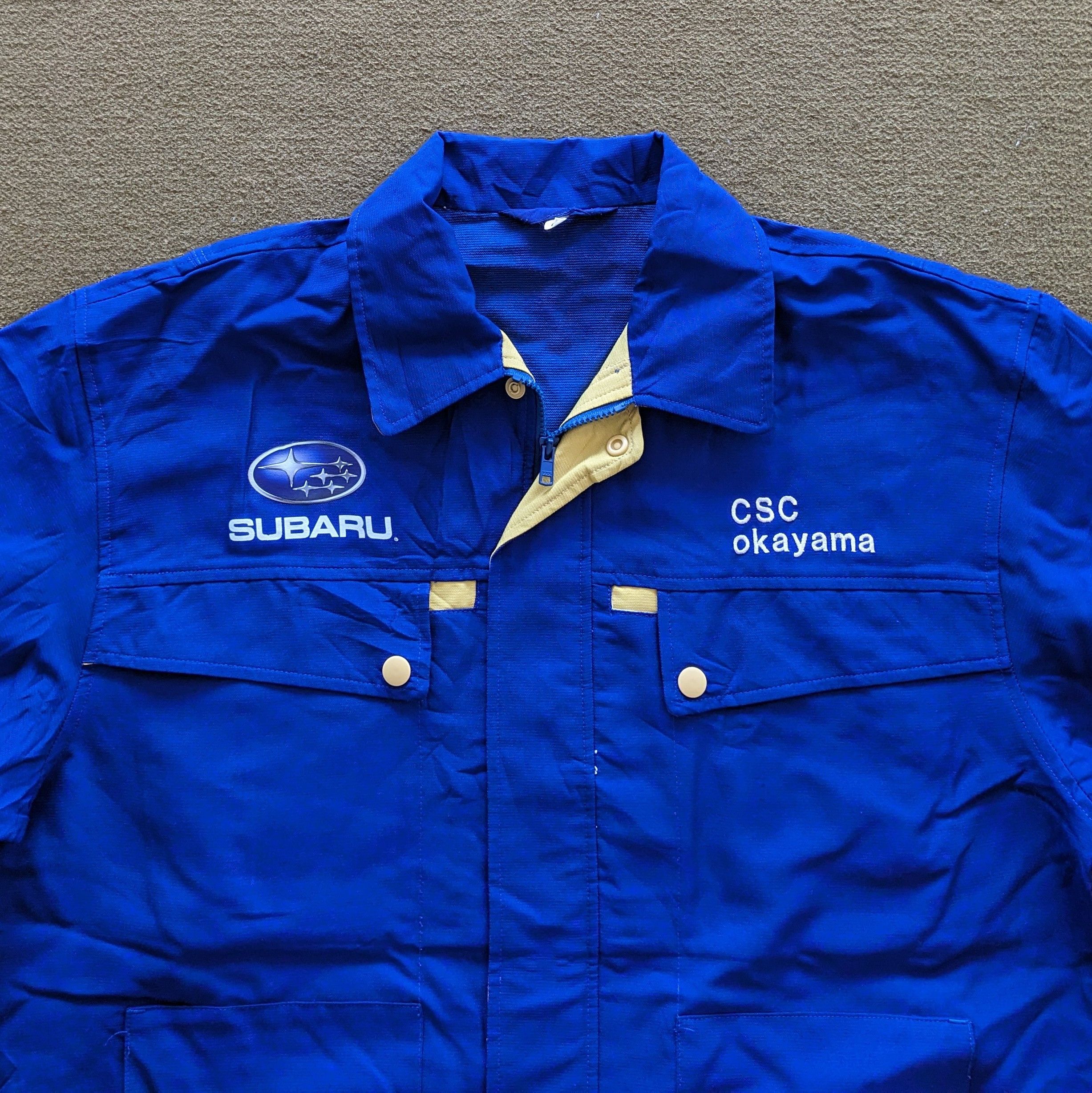 Vintage Vintage SUBARU Motorsports Racing Custom Jacket Size US M / EU 48-50 / 2 - 3 Thumbnail