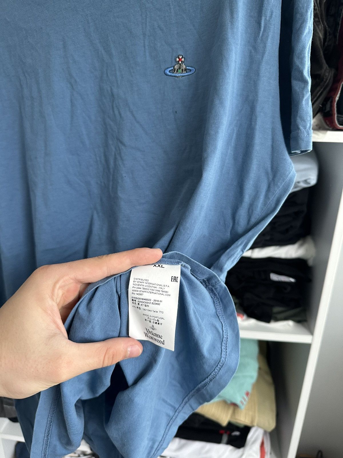 Vivienne Westwood 🔥VIVIENNE WESTWOOD ORB T-SHIRT🔥 Size US XL / EU 56 / 4 - 9 Thumbnail