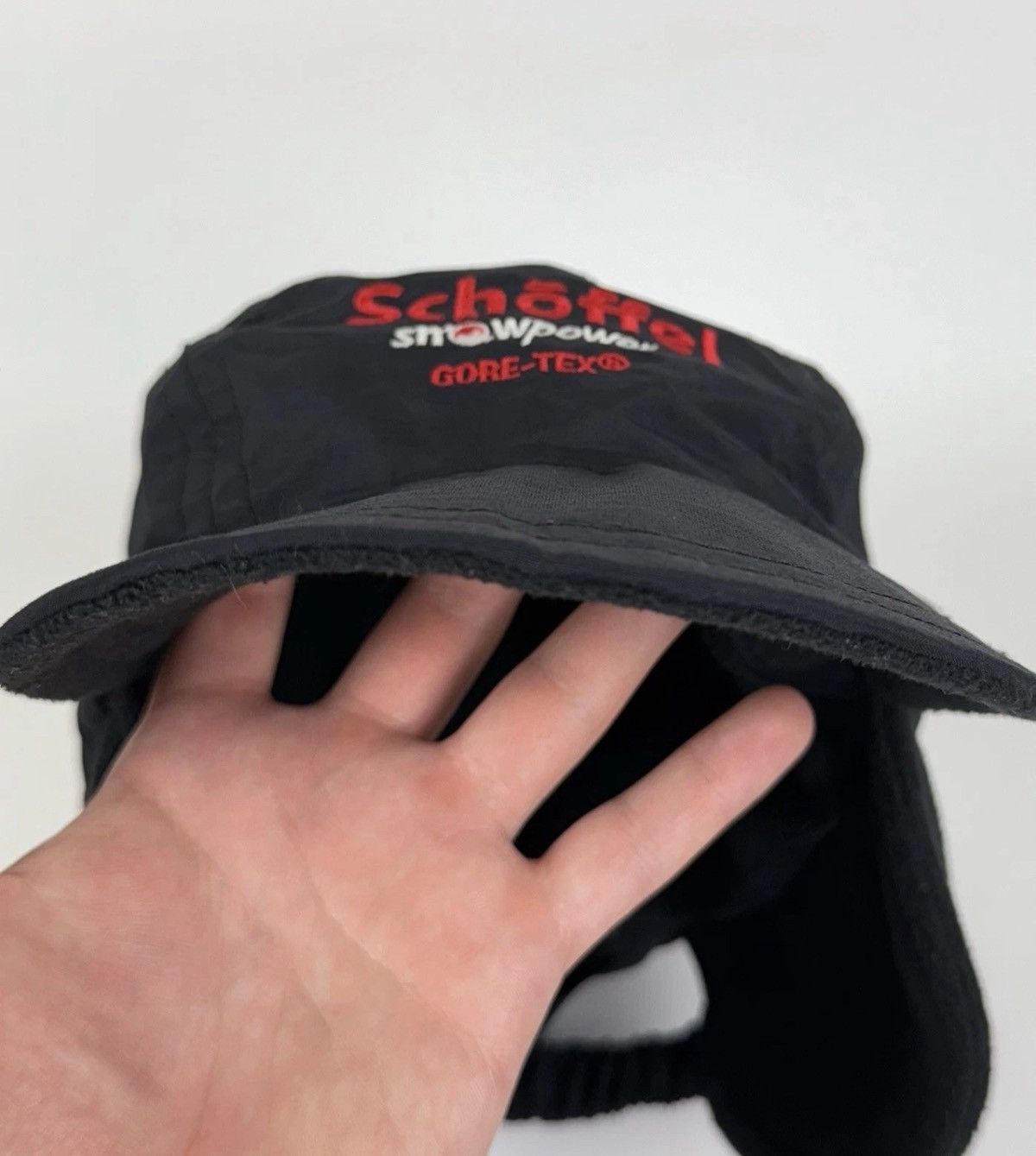 Other Vintage Schoffel Snowpower Gore-Tex Cap Hat Black Fleece Size ONE SIZE - 8 Thumbnail