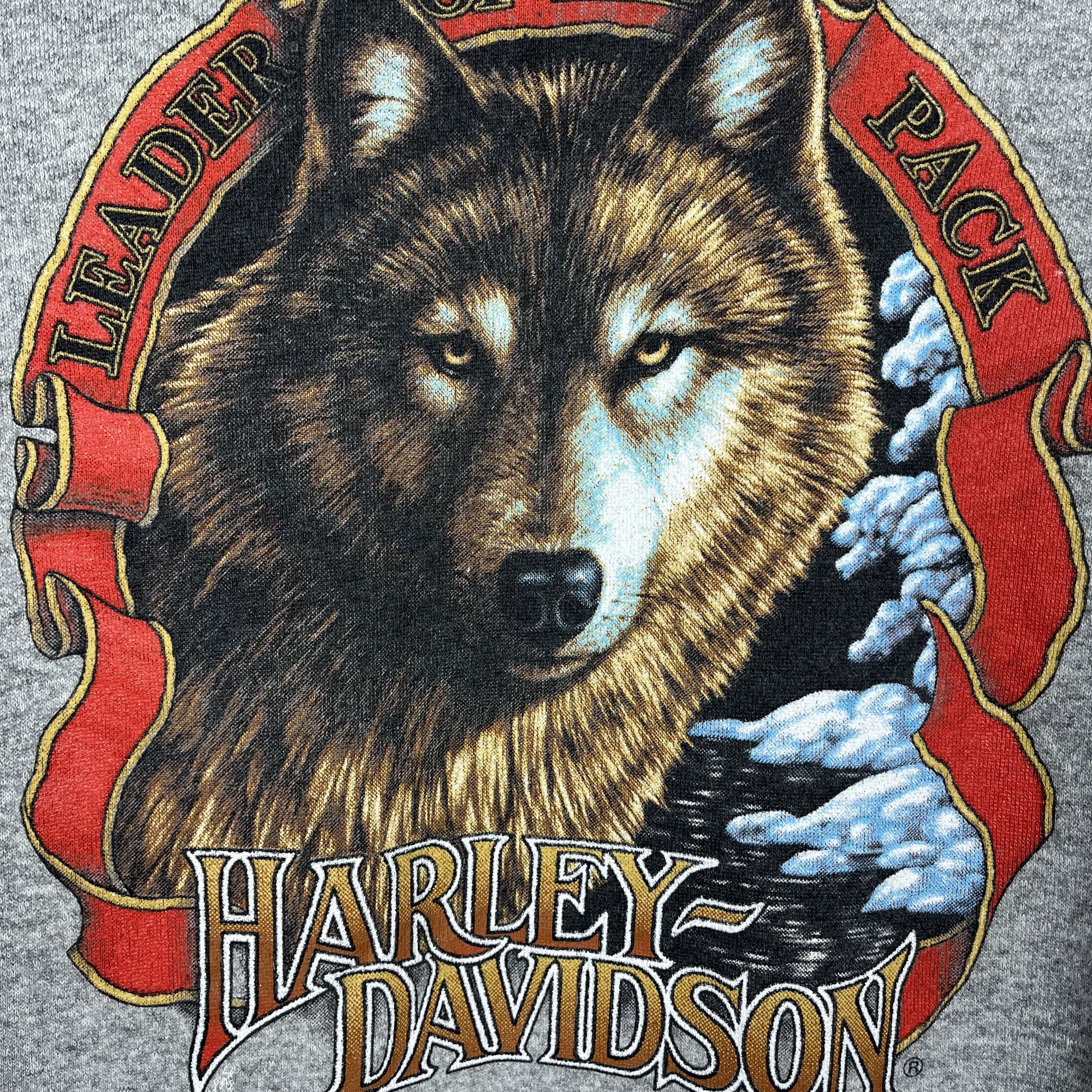 Harley Davidson Vintage Harley Davidson 3D Emblem Big Logo Sweatshirt 1991 Size US M / EU 48-50 / 2 - 8 Thumbnail
