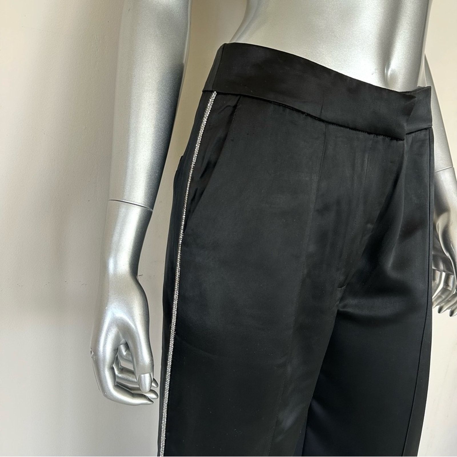 Jason Wu women atlas pants with crystals size 6 US