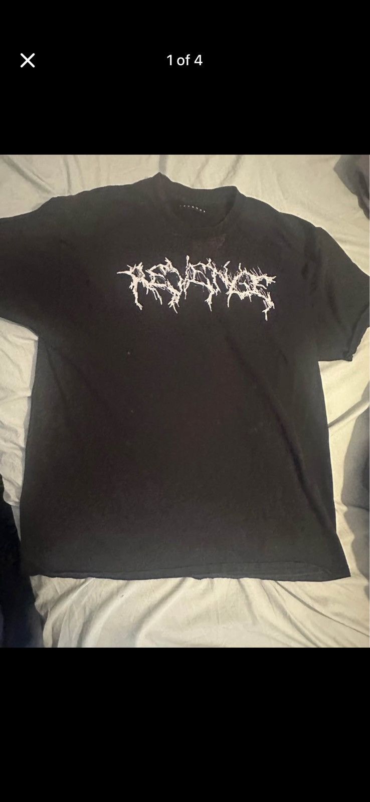 Revenge Revenge XXL trashed style tee (2018) Size US XXL / EU 58 / 5 - 2 Thumbnail