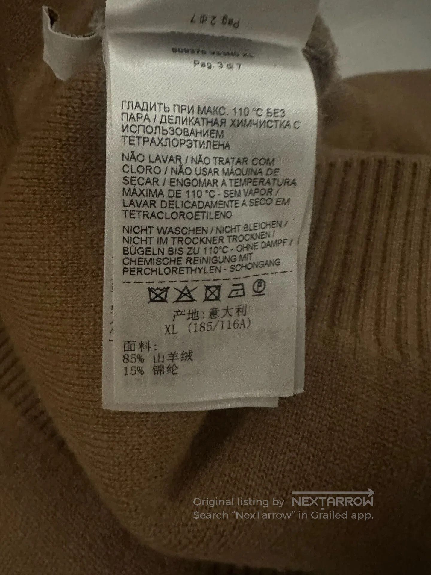 Bottega Veneta Bottega Veneta Wool Half. Size US XL / EU 56 / 4 - 7 Thumbnail