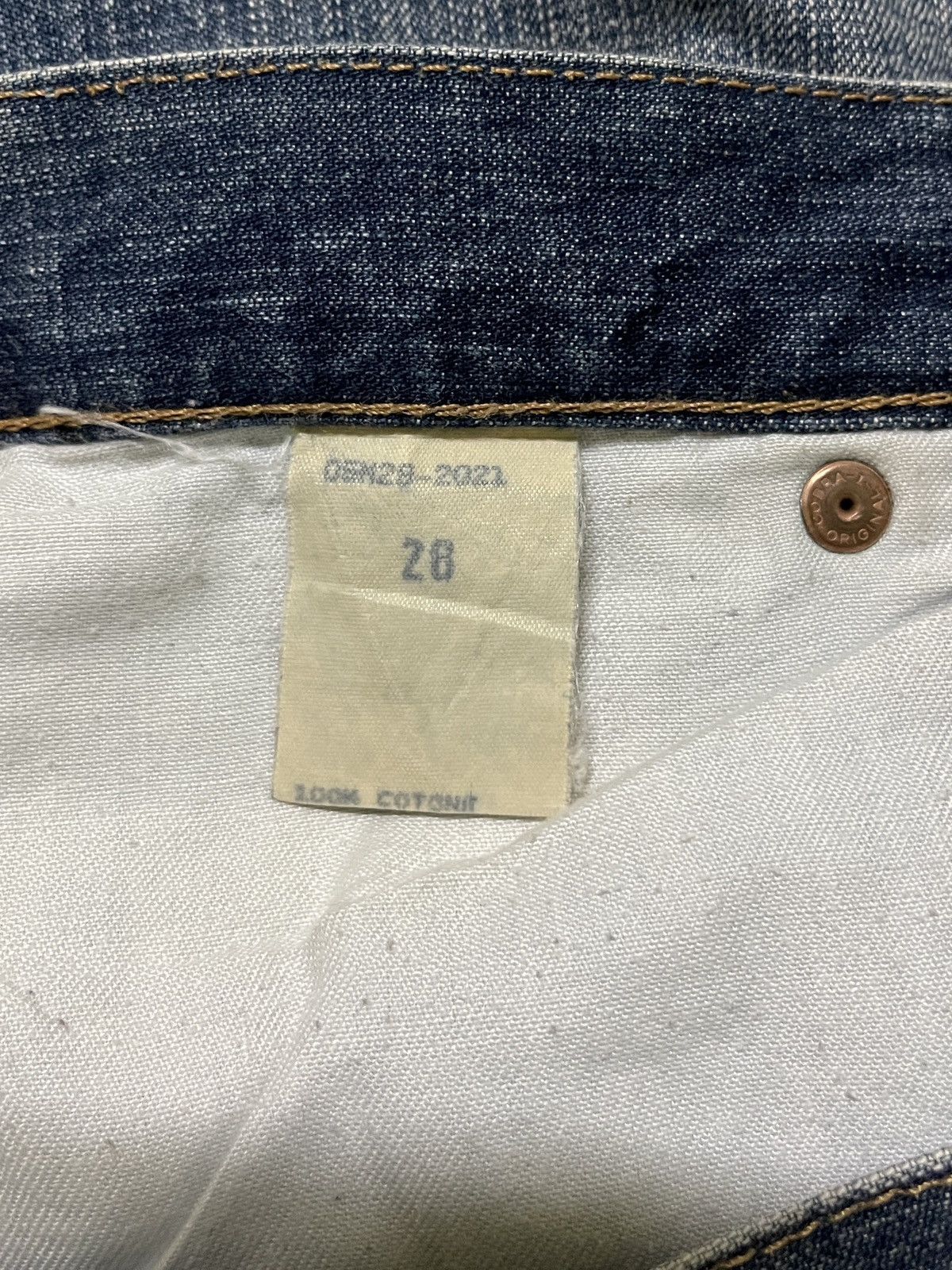Vintage North Little Italy Hybrid Jeans Size 28" / US 6 / IT 42 - 19 Thumbnail