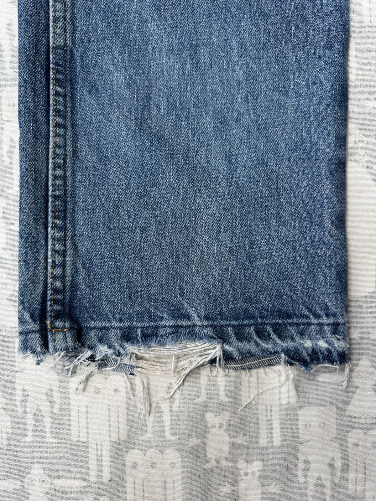 Helmut Lang Helmut Lang 1990's Distressed Classic Cut Released Hem Denim Size US 32 / EU 48 - 3 Thumbnail