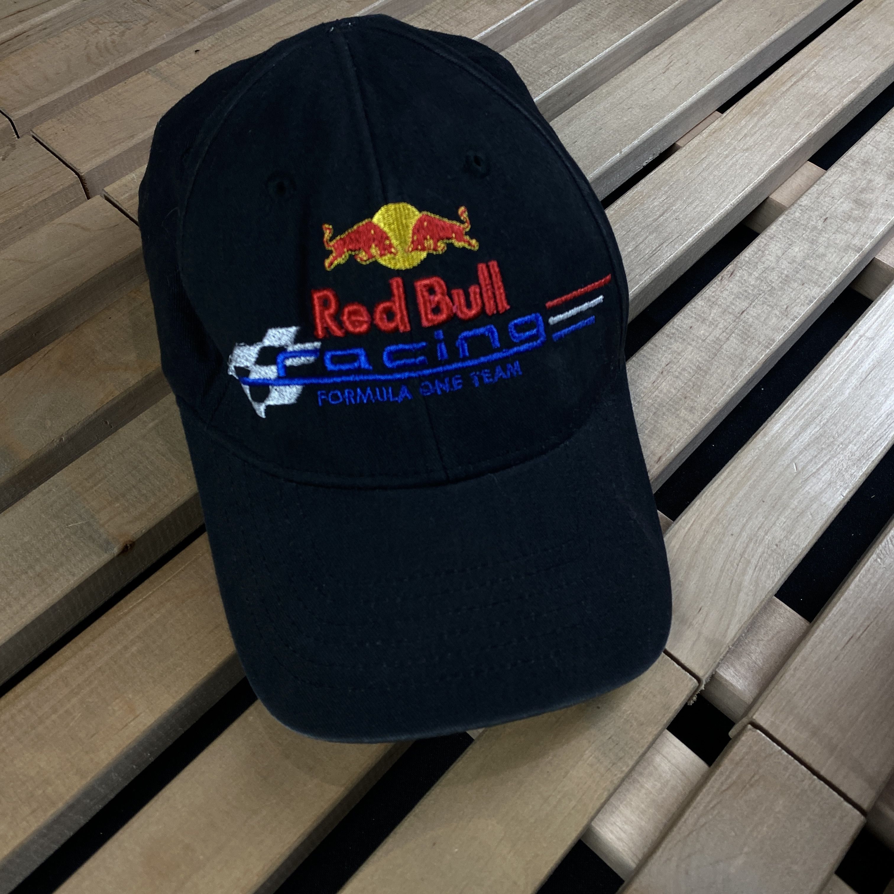 Red Bull × Vintage Men’s Racing Cap Hat Red Bull One Size Black Size ONE SIZE - 4 Thumbnail