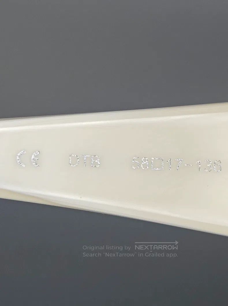 Chrome Hearts CHROME HEARTS Cross Flower Lady Sunglasses Size ONE SIZE - 4 Thumbnail
