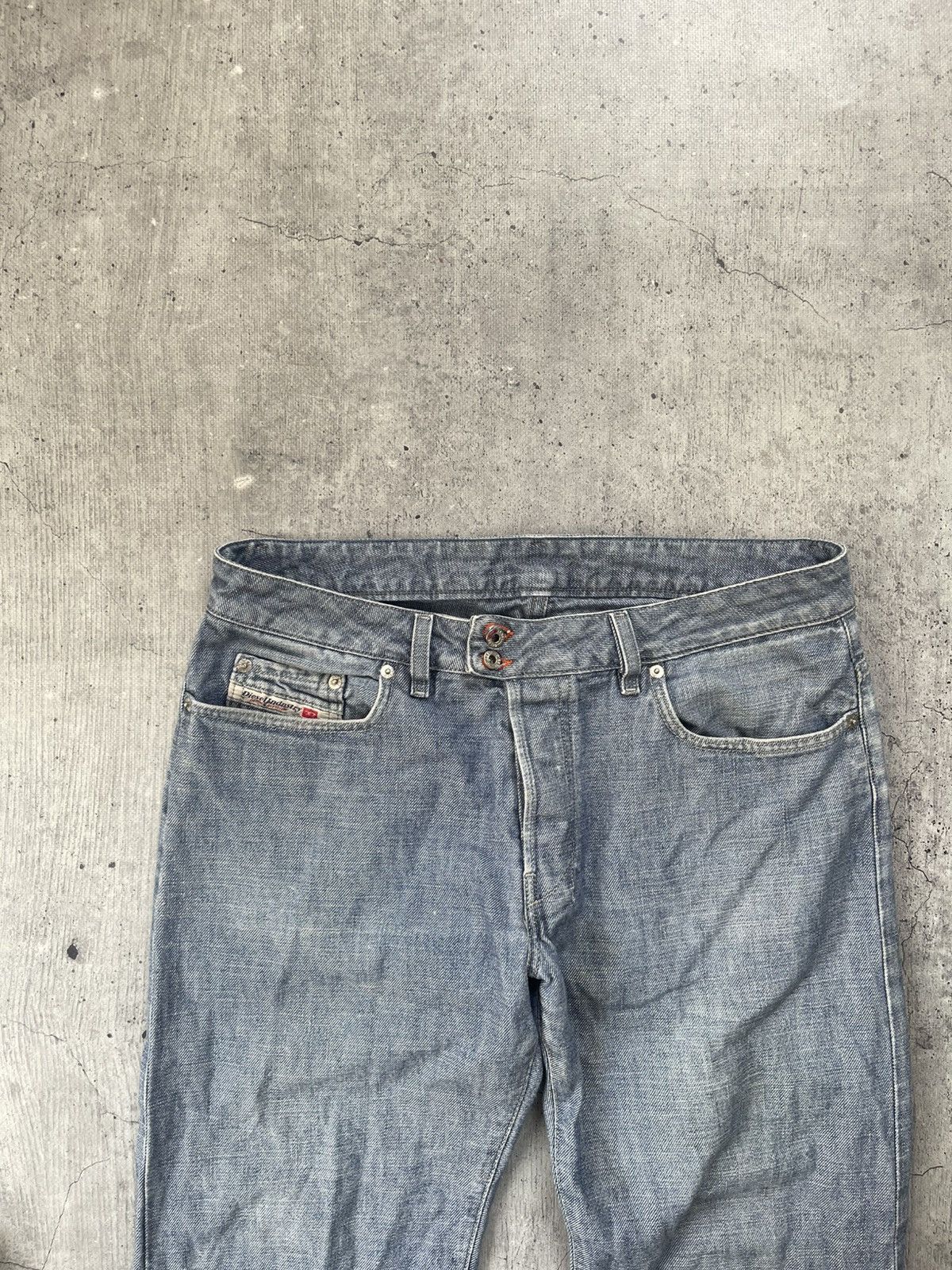 Diesel Vintage Y2K Distressed Avant Garde Diesel Jeans Pants Size US 34 / EU 50 - 8 Thumbnail