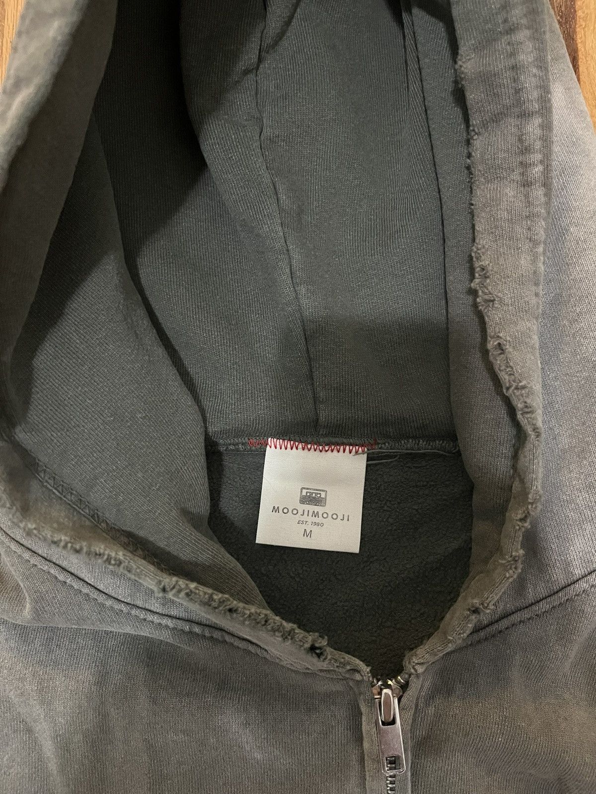MOOJIMOOJIUS MOOJIMOOJIUS ZIP UP HOODIE GREEN Size US M / EU 48-50 / 2 - 4 Thumbnail