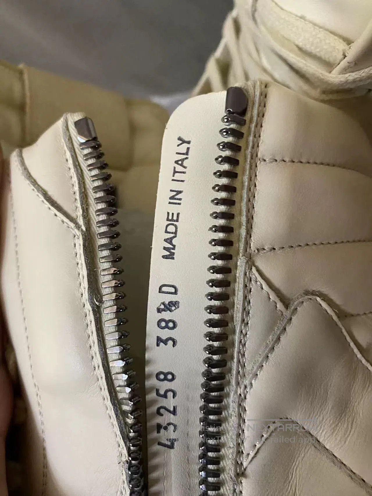 Rick Owens Rick Owens White Leather Sneakers Size 38.5. Size US 5.5 / EU 38 - 7 Thumbnail
