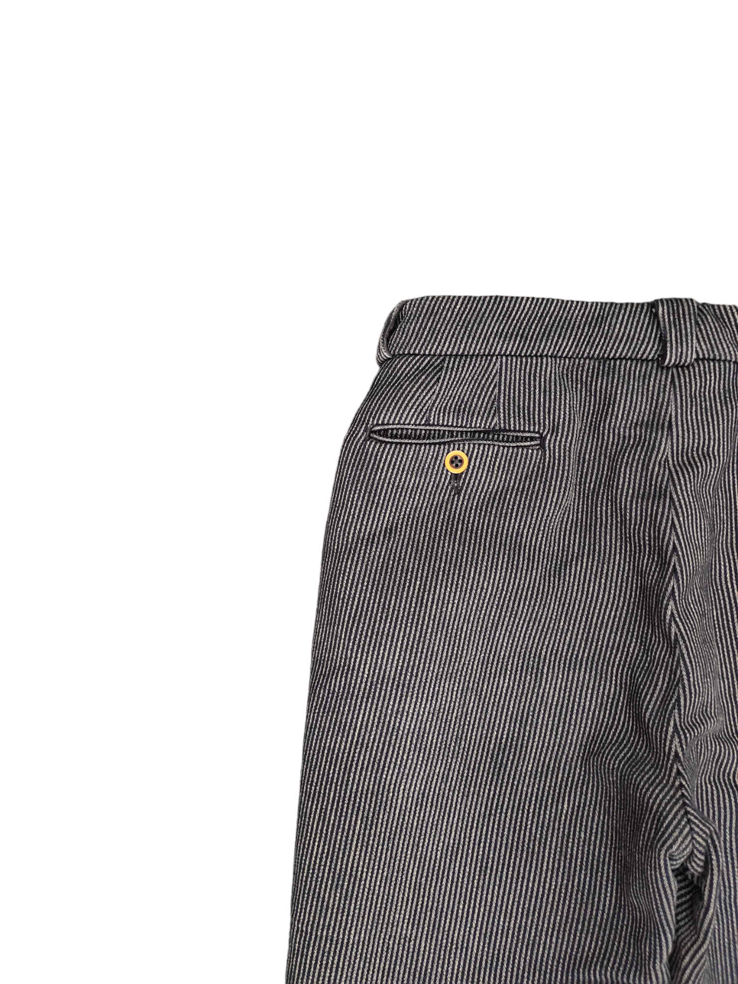 45rpm Japanese Brand 45RPM Striped Button Up 3Q Pants Size 30" / US 8 / IT 44 - 12 Thumbnail