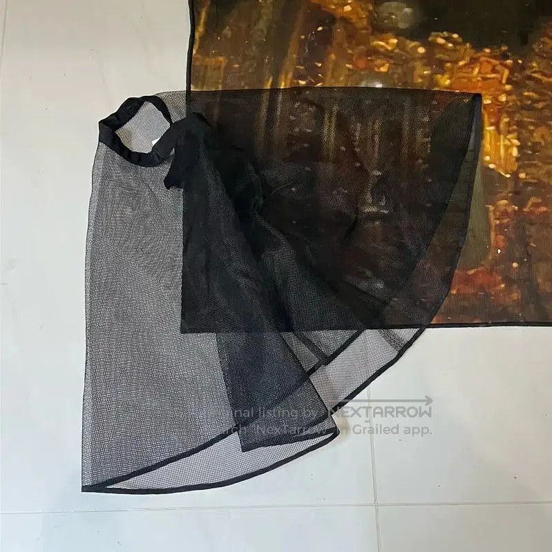 Yohji Yamamoto Yohji Yamamoto Black Women's Skirt . Size 23" - 5 Thumbnail