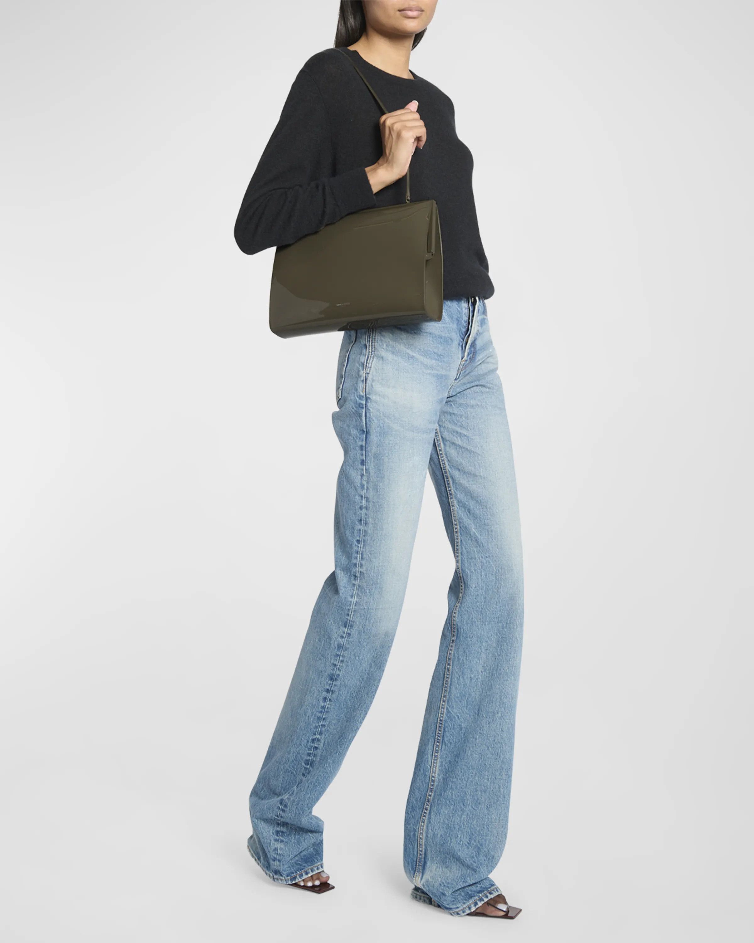 Saint Laurent Paris o1tr1nto0425 Size: OS / 762361 Gaia M E_Vinile Merako Bag Size ONE SIZE - 3 Thumbnail