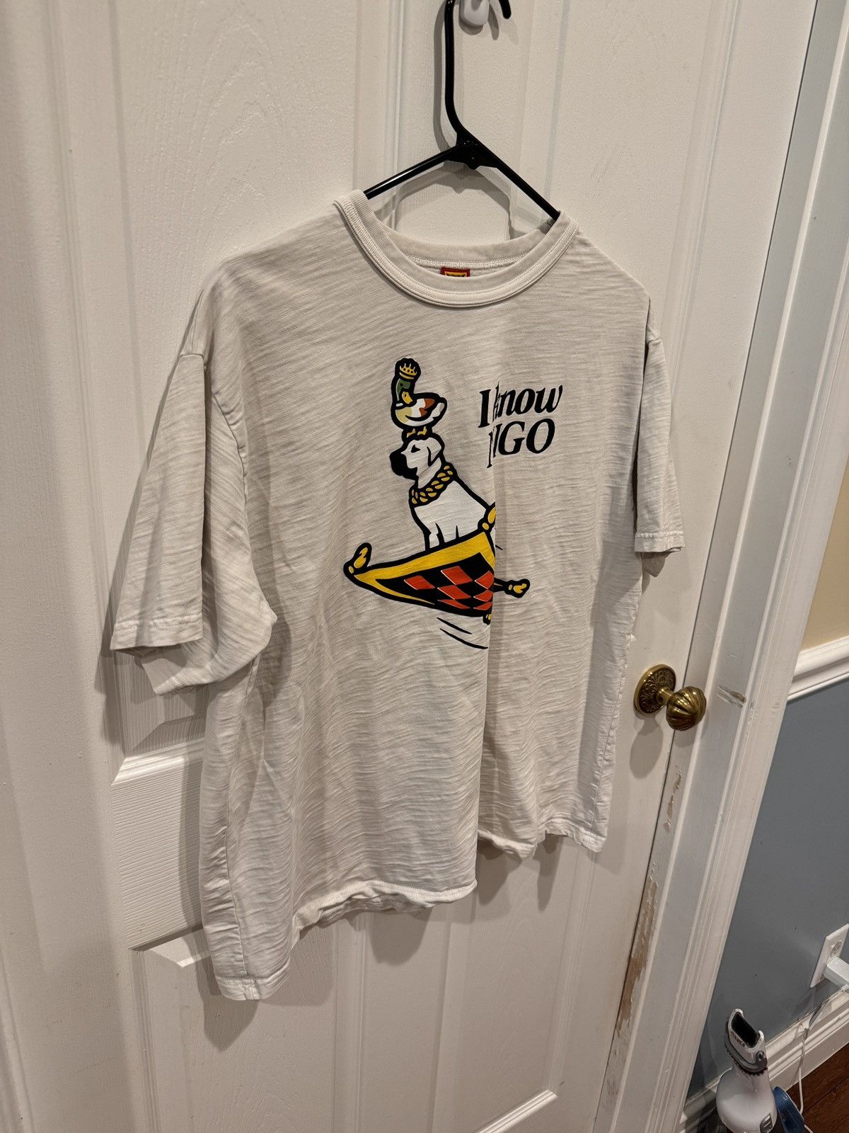 Human Made Human Made I Know Nigo White Tee size Large Size US L / EU 52-54 / 3 - 2 Thumbnail