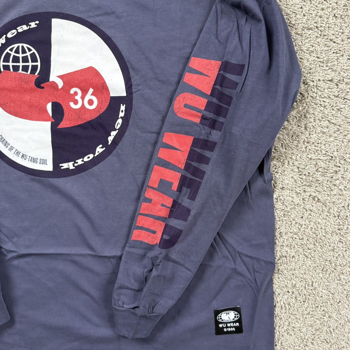 Wu-Tang Clan 🔴Wu-Wear Shirt Size 3XL WuTang Longsleeves Split Quadrant Size US XXL / EU 58 / 5 - 2 Thumbnail