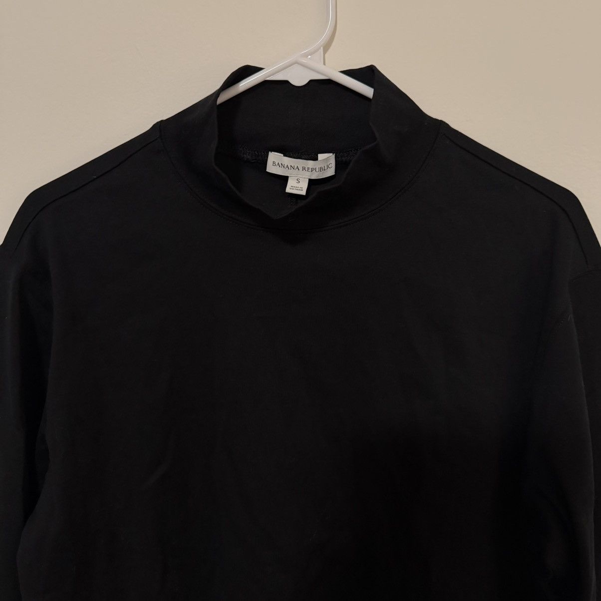 Banana Republic Banana Republic silky cotton turtleneck tshirt Size US S / EU 44-46 / 1 - 2 Thumbnail