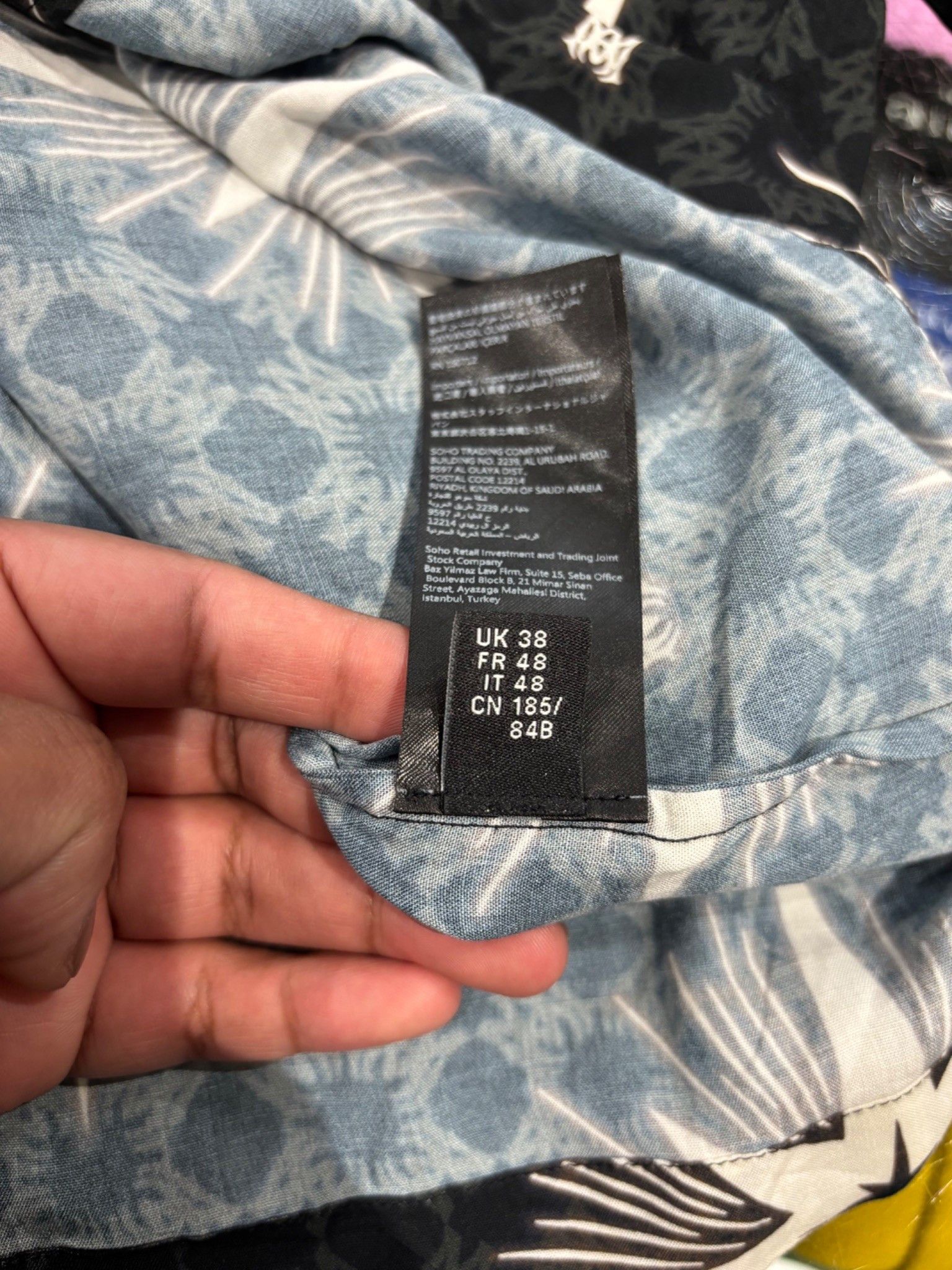 Amiri Amiri Starburst Camp Shirt Size US M / EU 48-50 / 2 - 8 Thumbnail