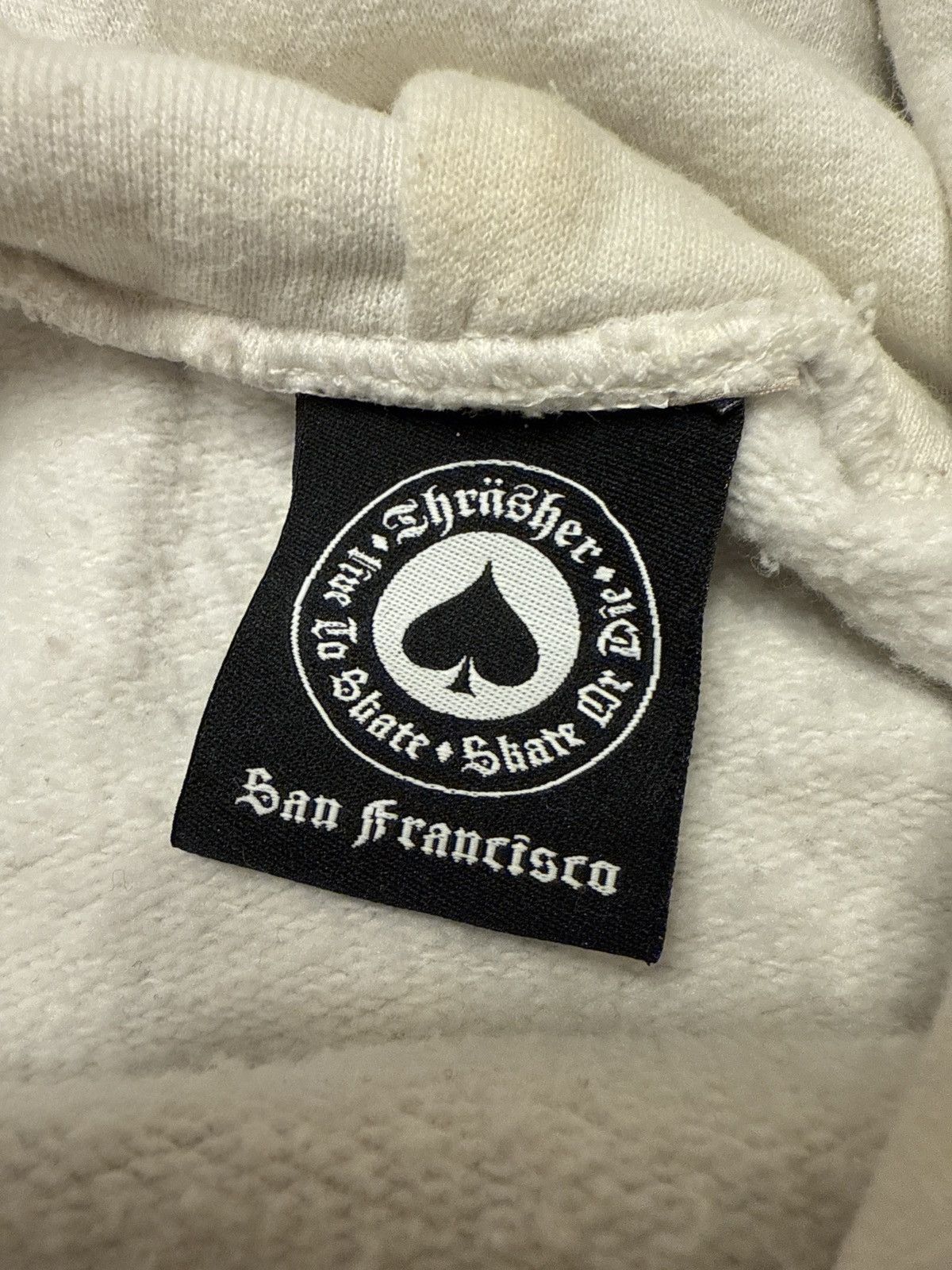Thrasher Thrasher White Pullover Hoodie Size US M / EU 48-50 / 2 - 8 Thumbnail