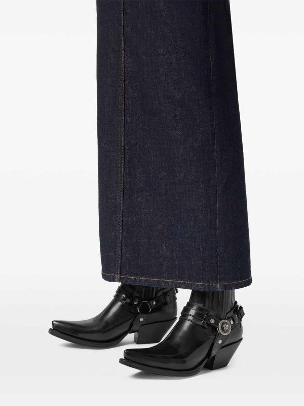 Versace o1y0226 Ankle Boots in Black Size US 8 / IT 38 - 5 Thumbnail