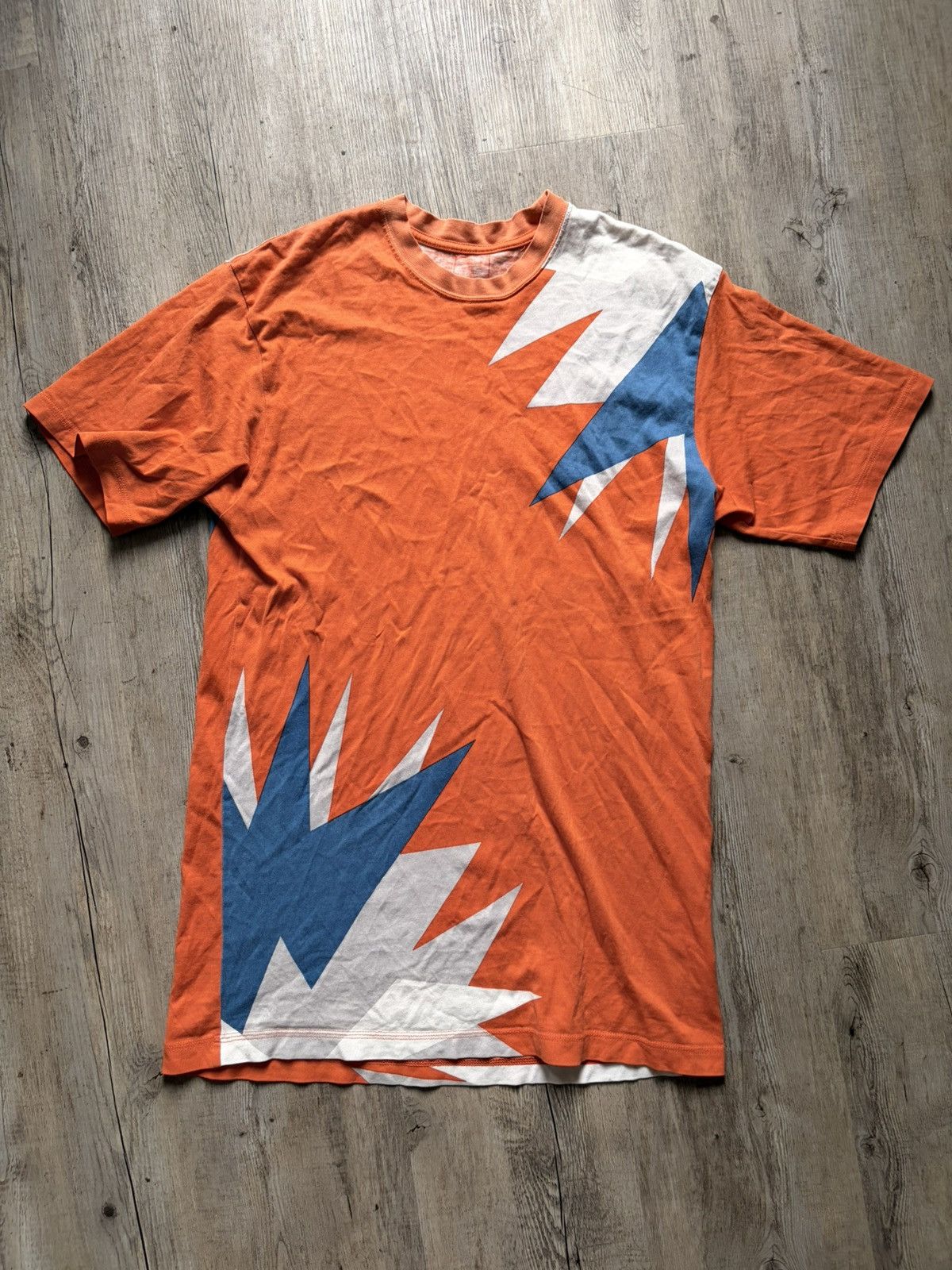 Undercover 2000s Undercover orange t-shirt Size US L / EU 52-54 / 3 - 1 Thumbnail